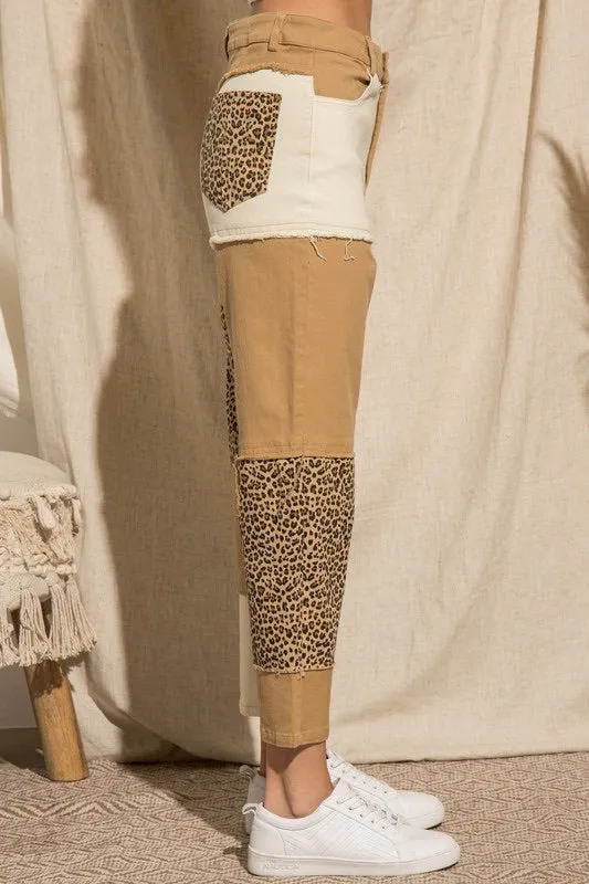 Canyon Patched Leopard Pants