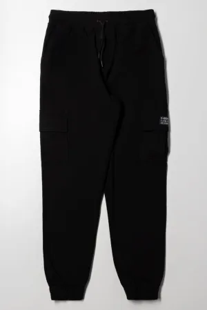 Cargo Joggers Black