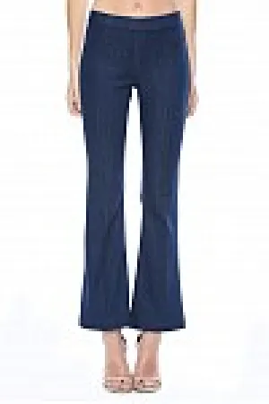 Cello Super Dark Wash Mid Rise 30" In Flare Jegging
