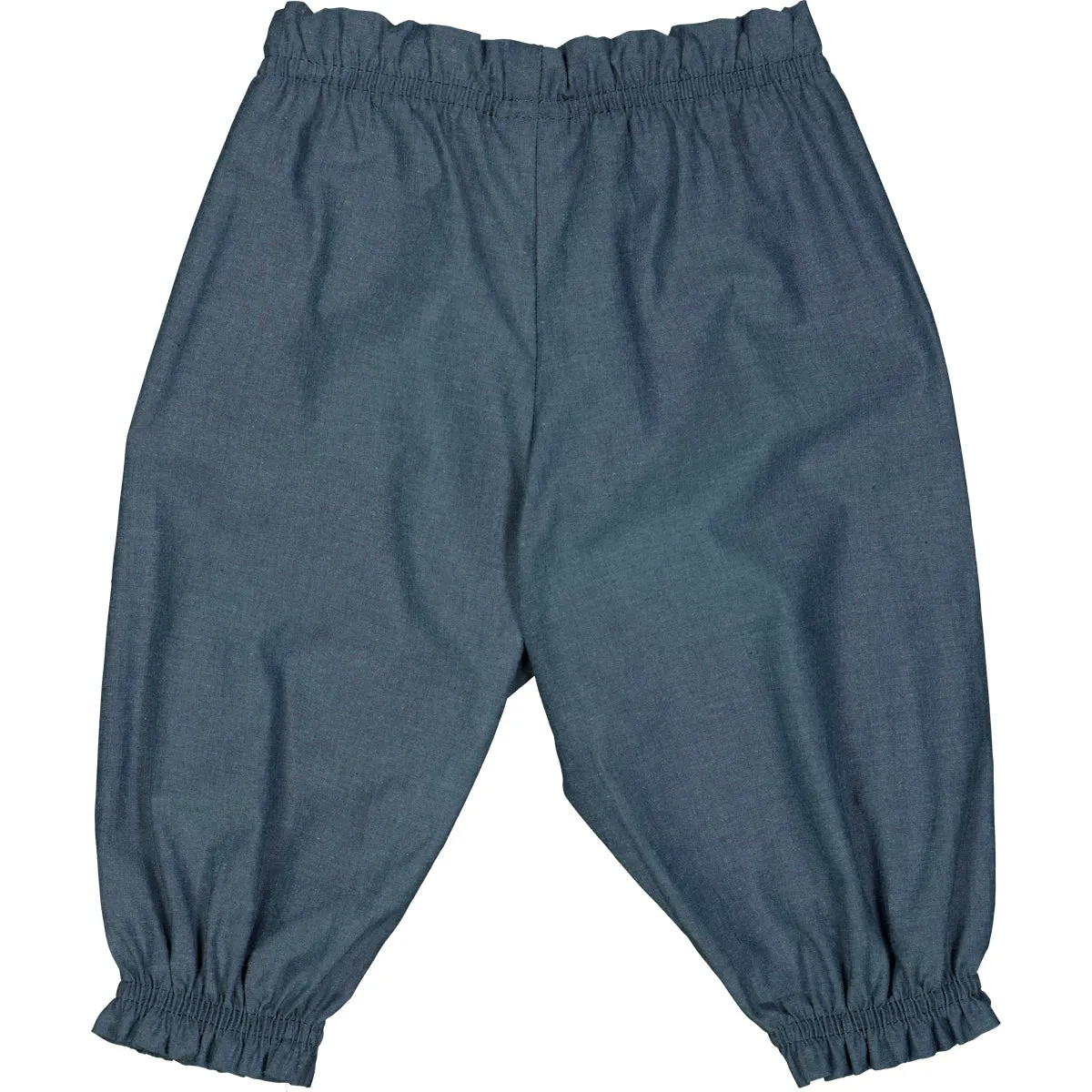 CHAMBRAY flared pants