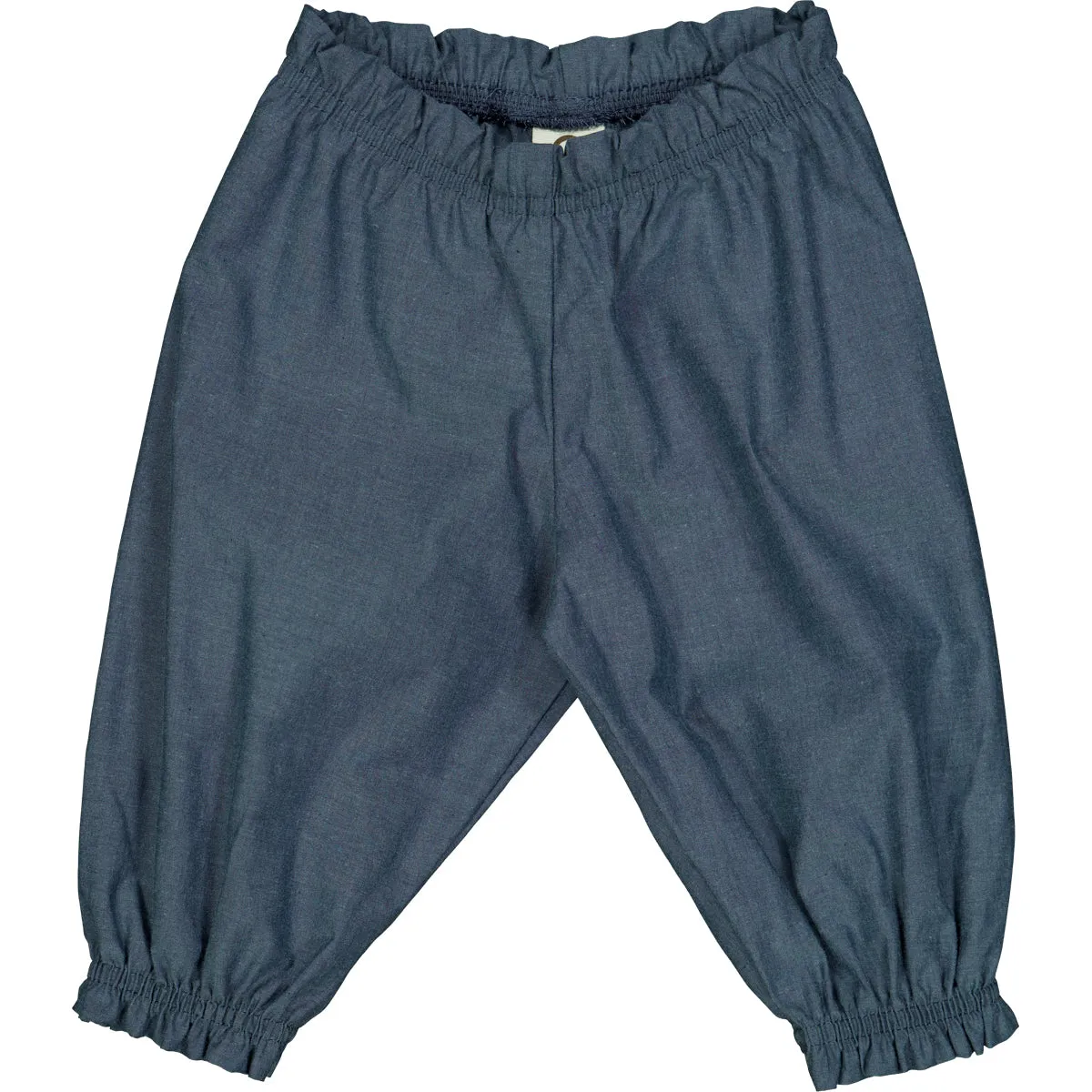 CHAMBRAY flared pants