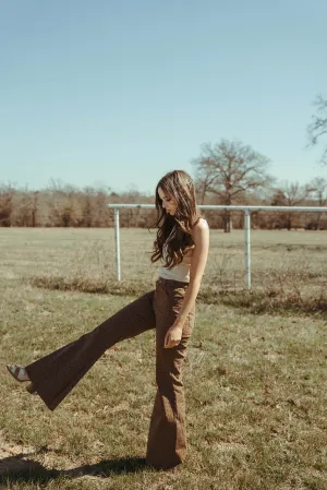 Chocolate Flare Pants