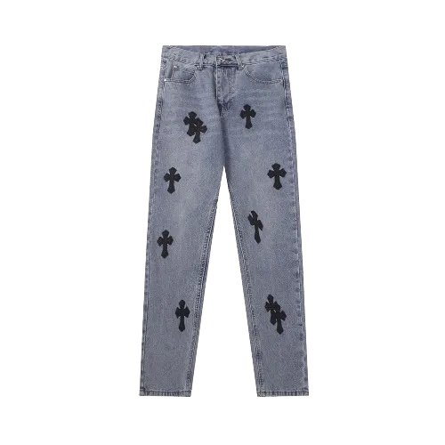 Chrome Levi’s Hearts Vintage Pent Black Cross
