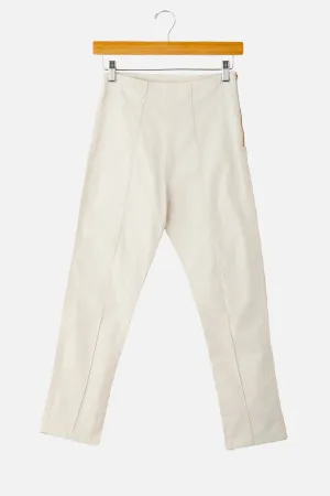 Cigarette Pant in Oyster