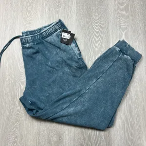 Circuit Men’s Teal Acid Wash Trackies Joggers Size 3XL (New)