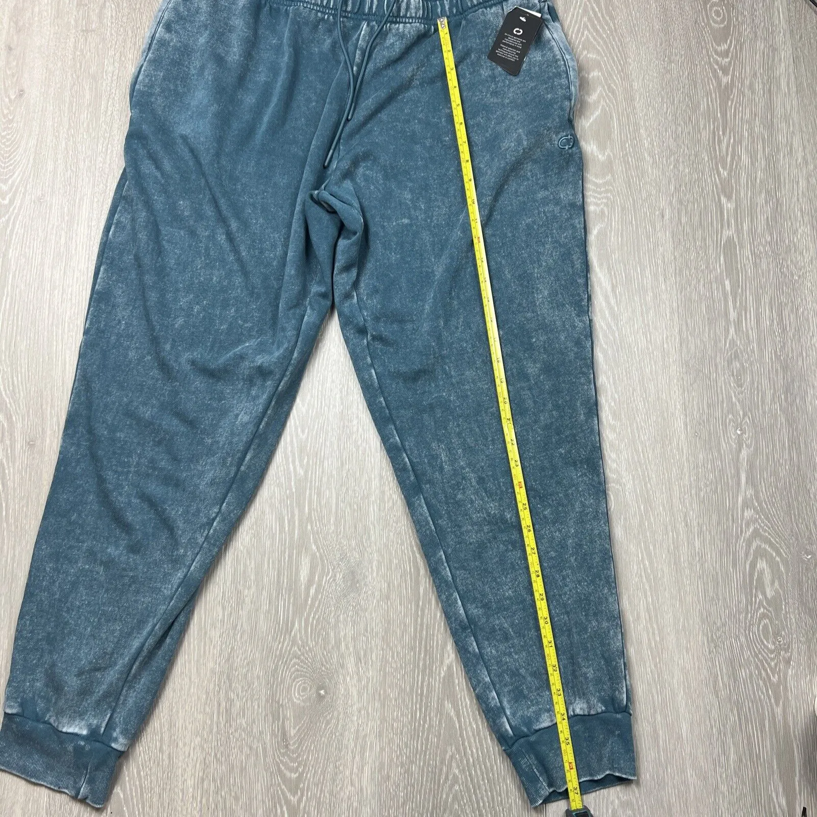 Circuit Men’s Teal Acid Wash Trackies Joggers Size 3XL (New)