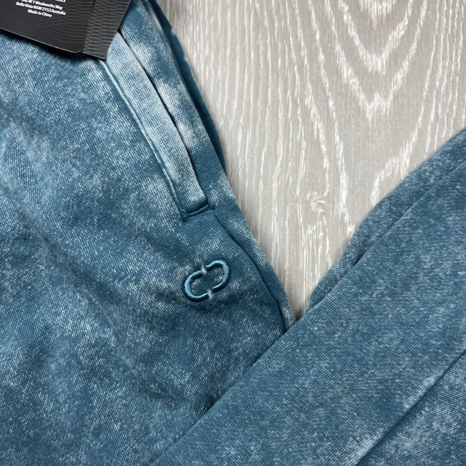 Circuit Men’s Teal Acid Wash Trackies Joggers Size 3XL (New)