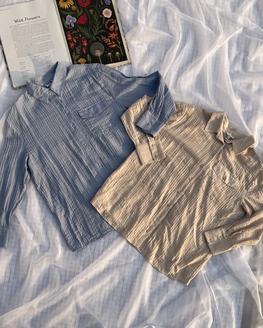 Coastal Oversized Breeze Shirts (M-XL)