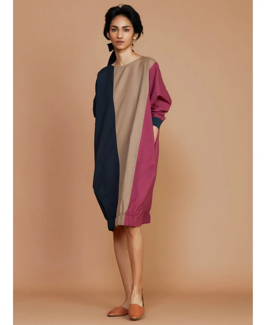 Colour Block Shift Dress