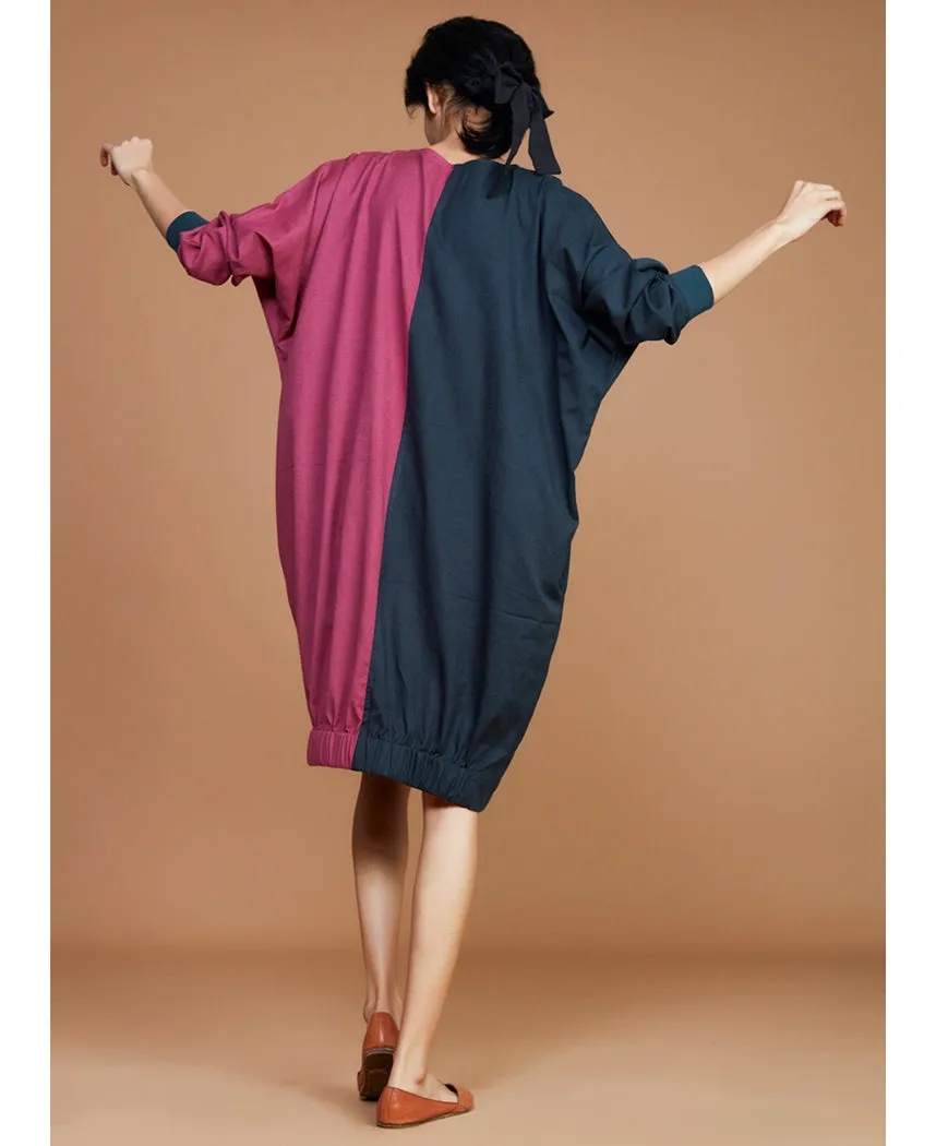 Colour Block Shift Dress