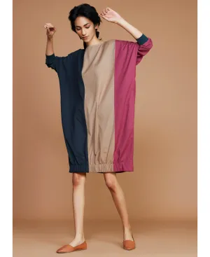Colour Block Shift Dress