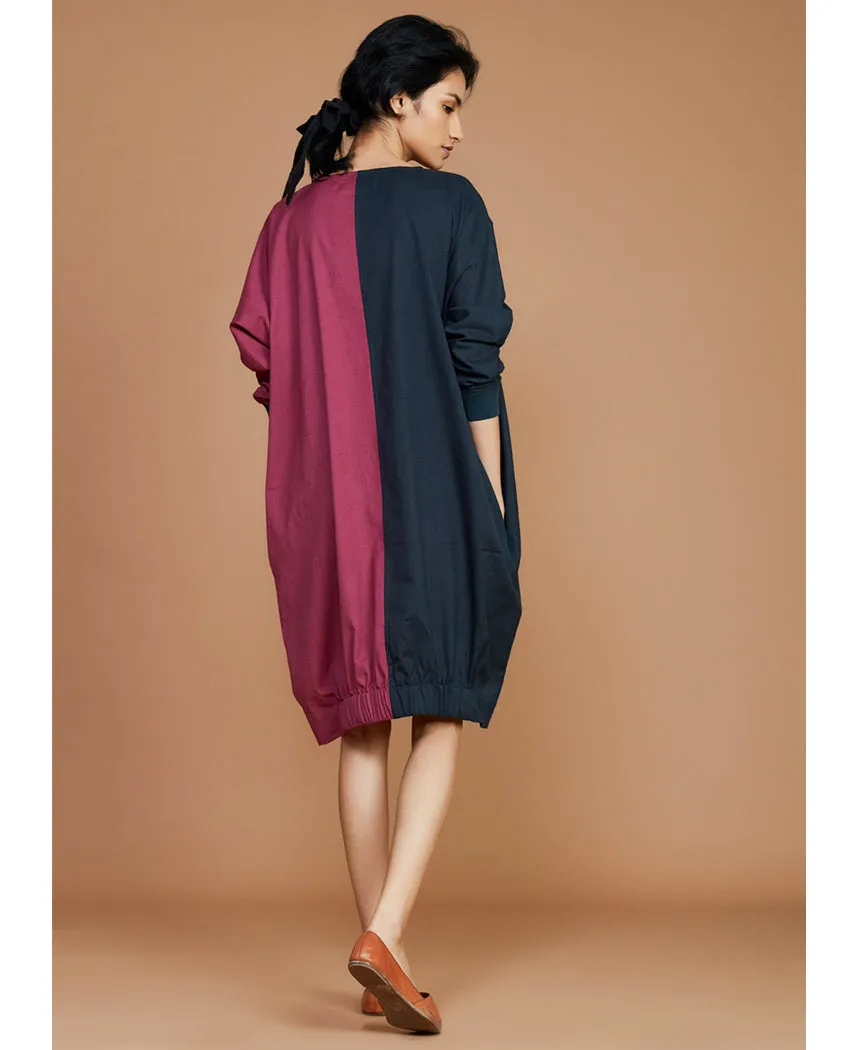 Colour Block Shift Dress