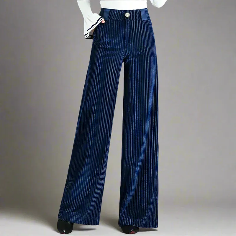 Corduroy Flared Trousers