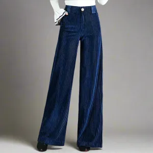 Corduroy Flared Trousers