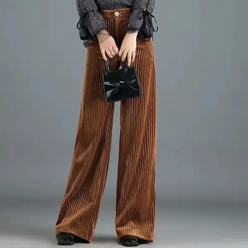 Corduroy Flared Trousers