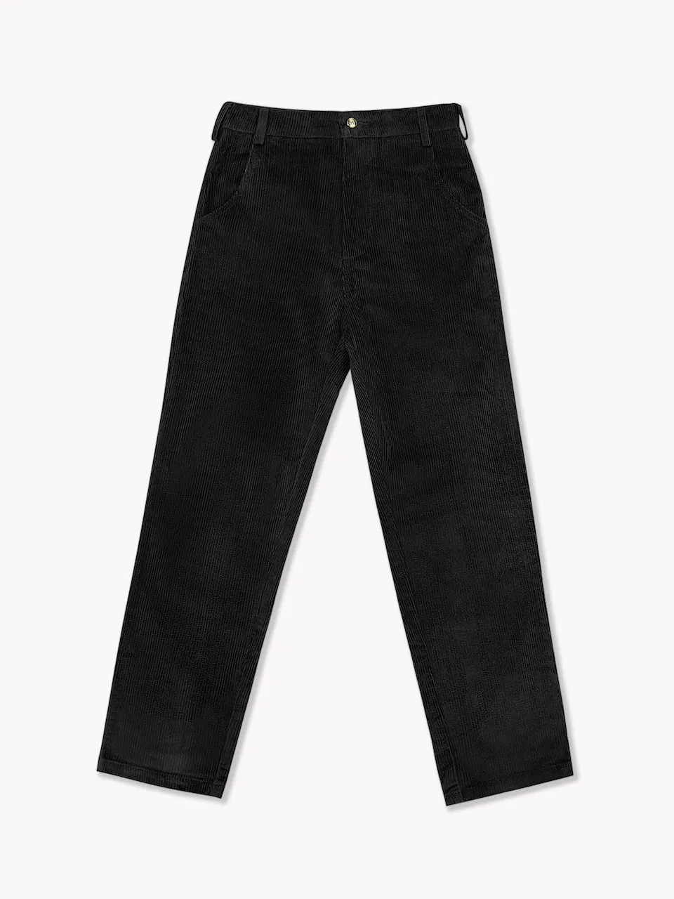 Corduroy Pants-Black