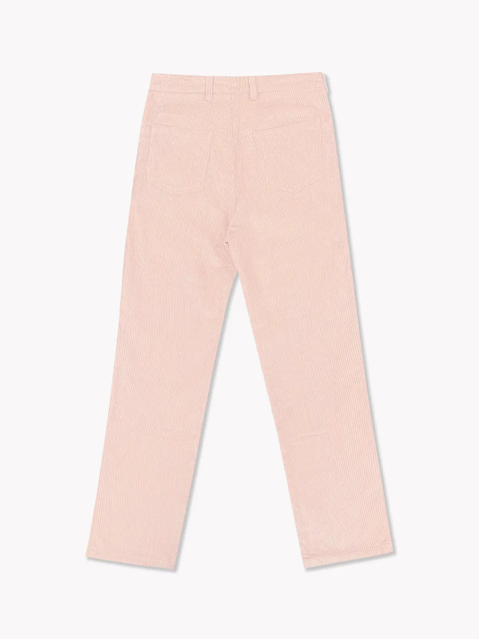 Corduroy Pants-Nude