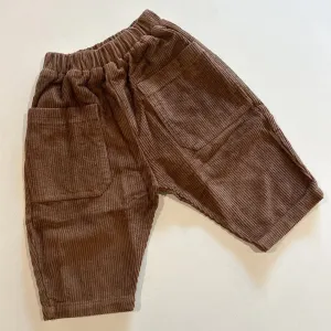 Corduroy Pocket Pants (Cocoa)