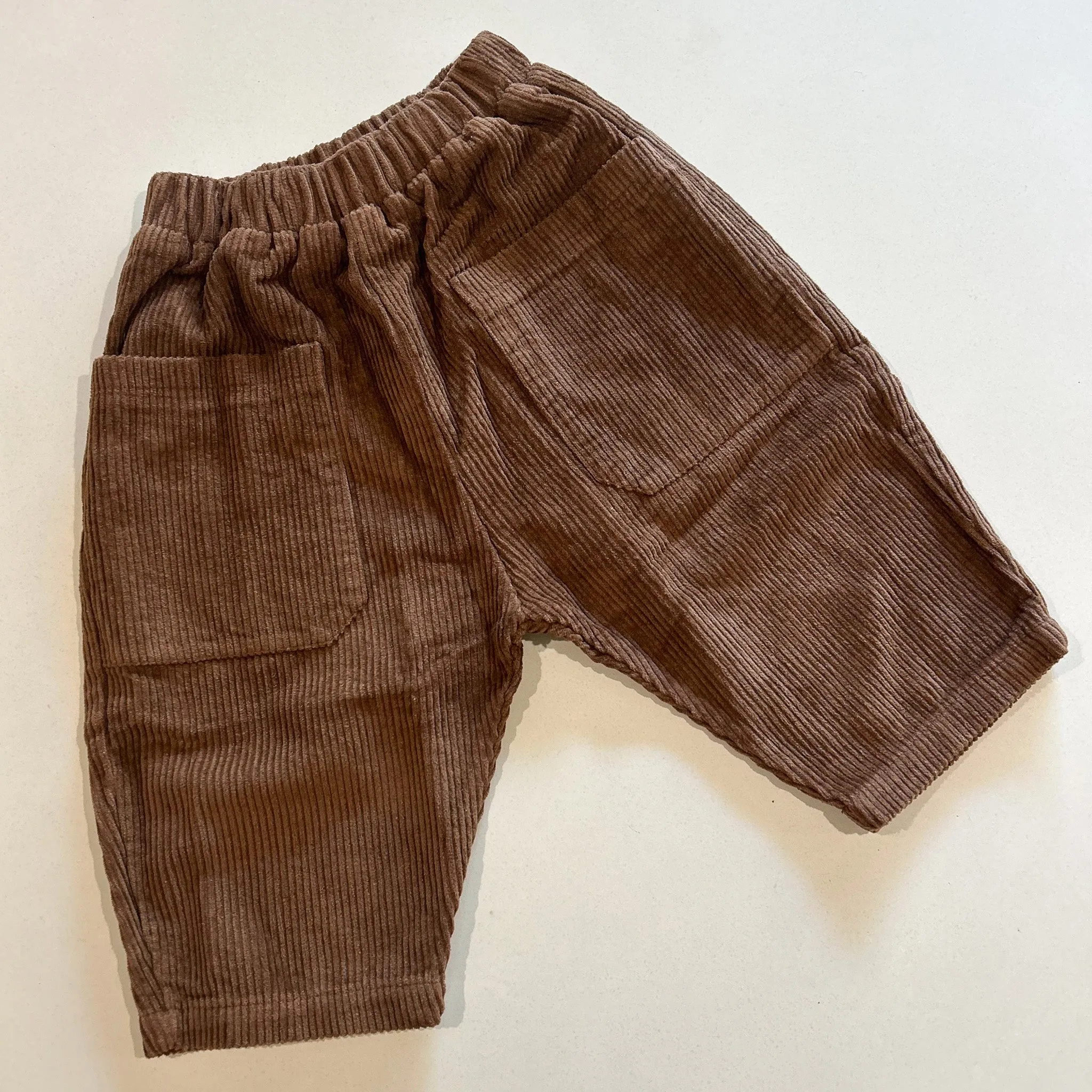 Corduroy Pocket Pants (Cocoa)