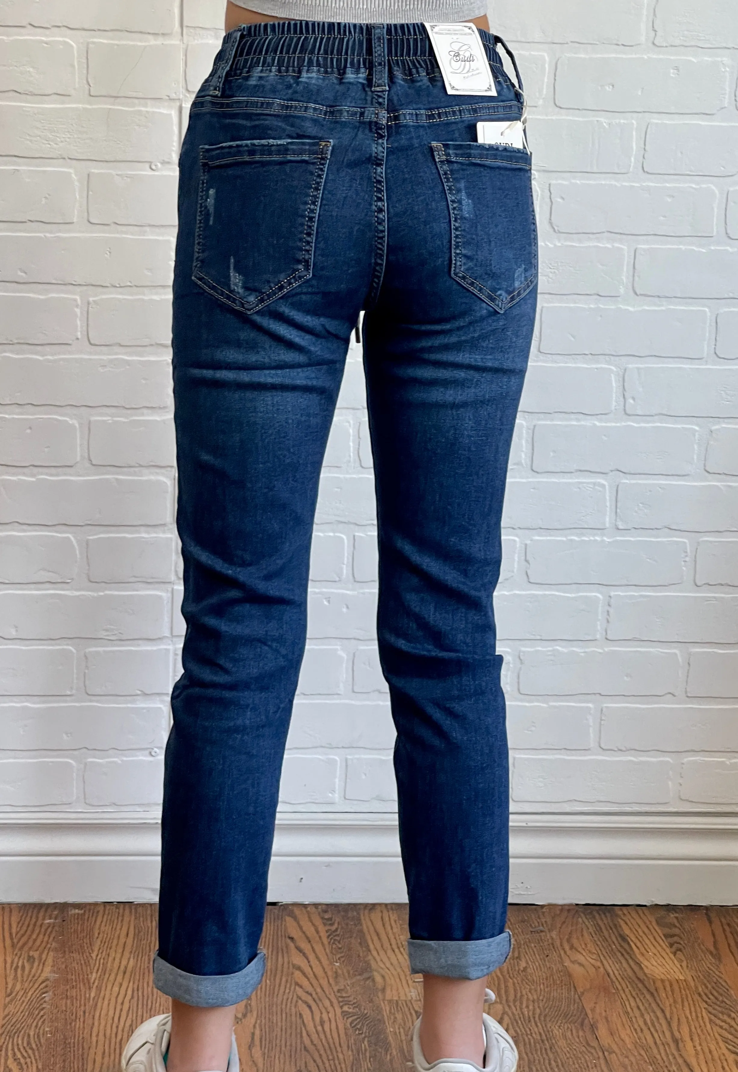 Cudi denim joggers