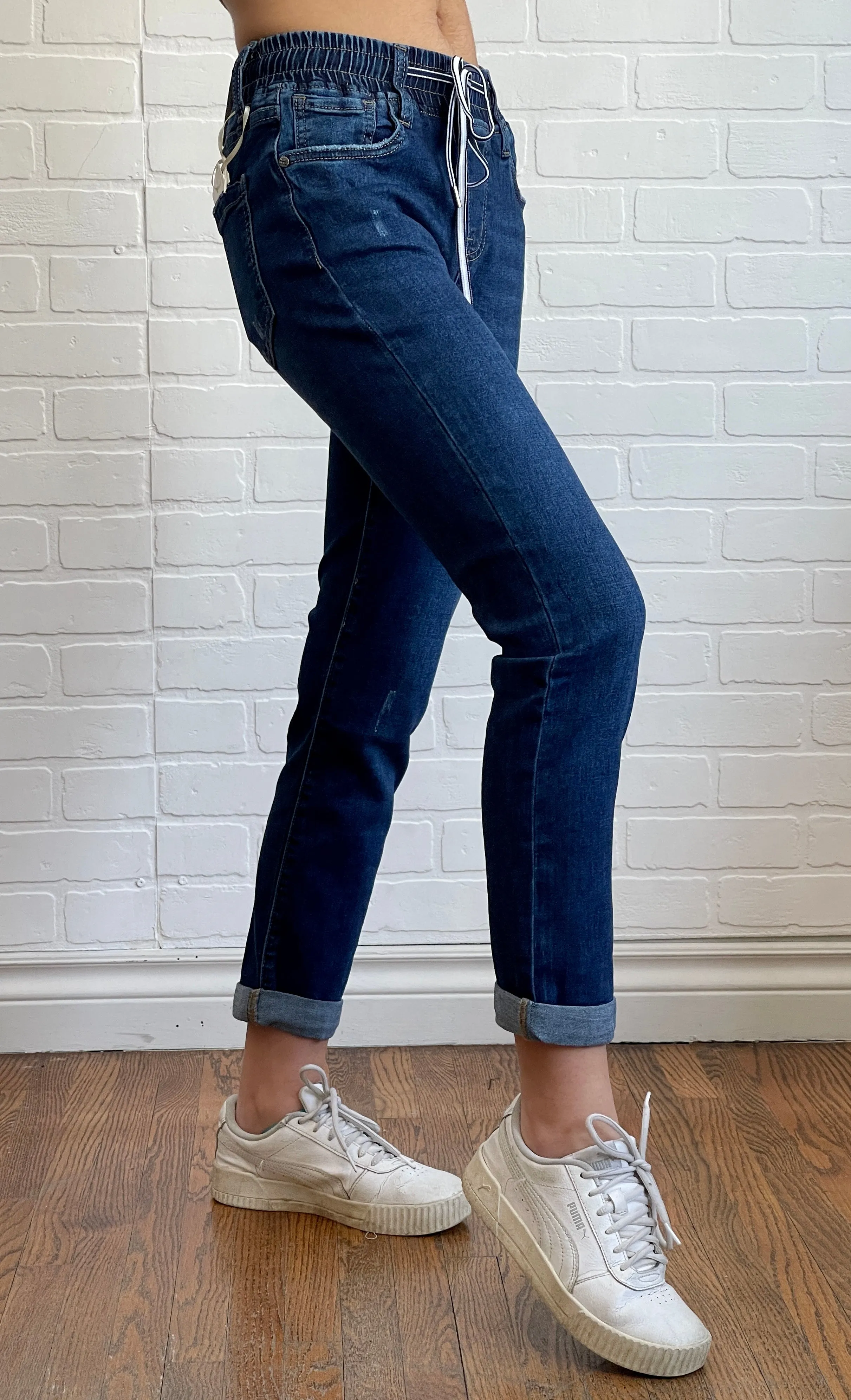 Cudi denim joggers