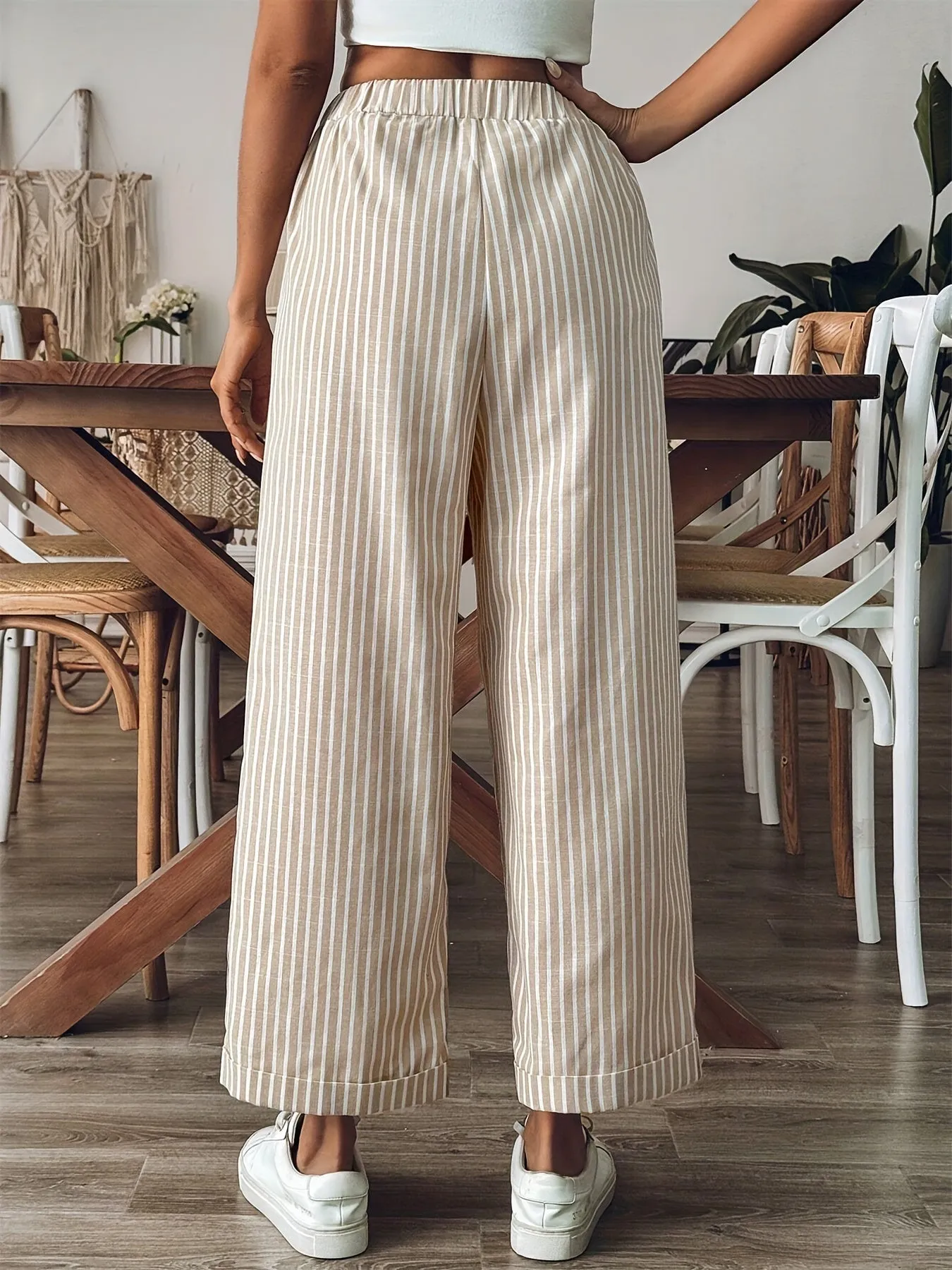 Dawn® | Striped trousers