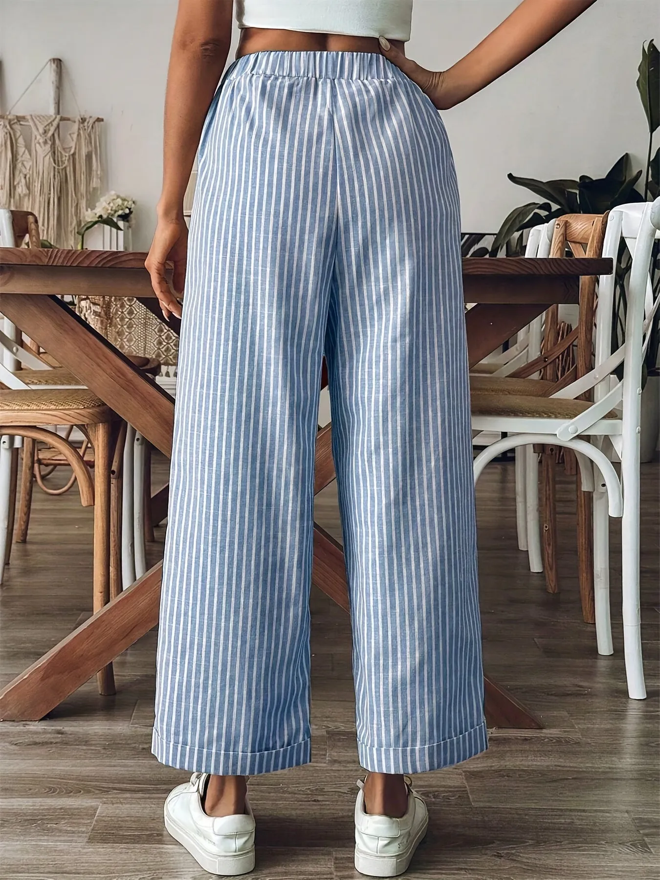 Dawn® | Striped trousers