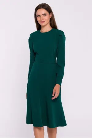 Day-dress Poly Viscose Casual Knee-Length Shift Dress
