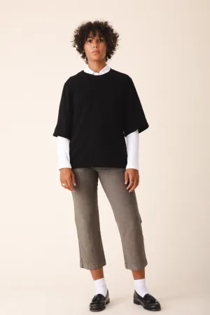 Denim Boiler Pant in Khaki