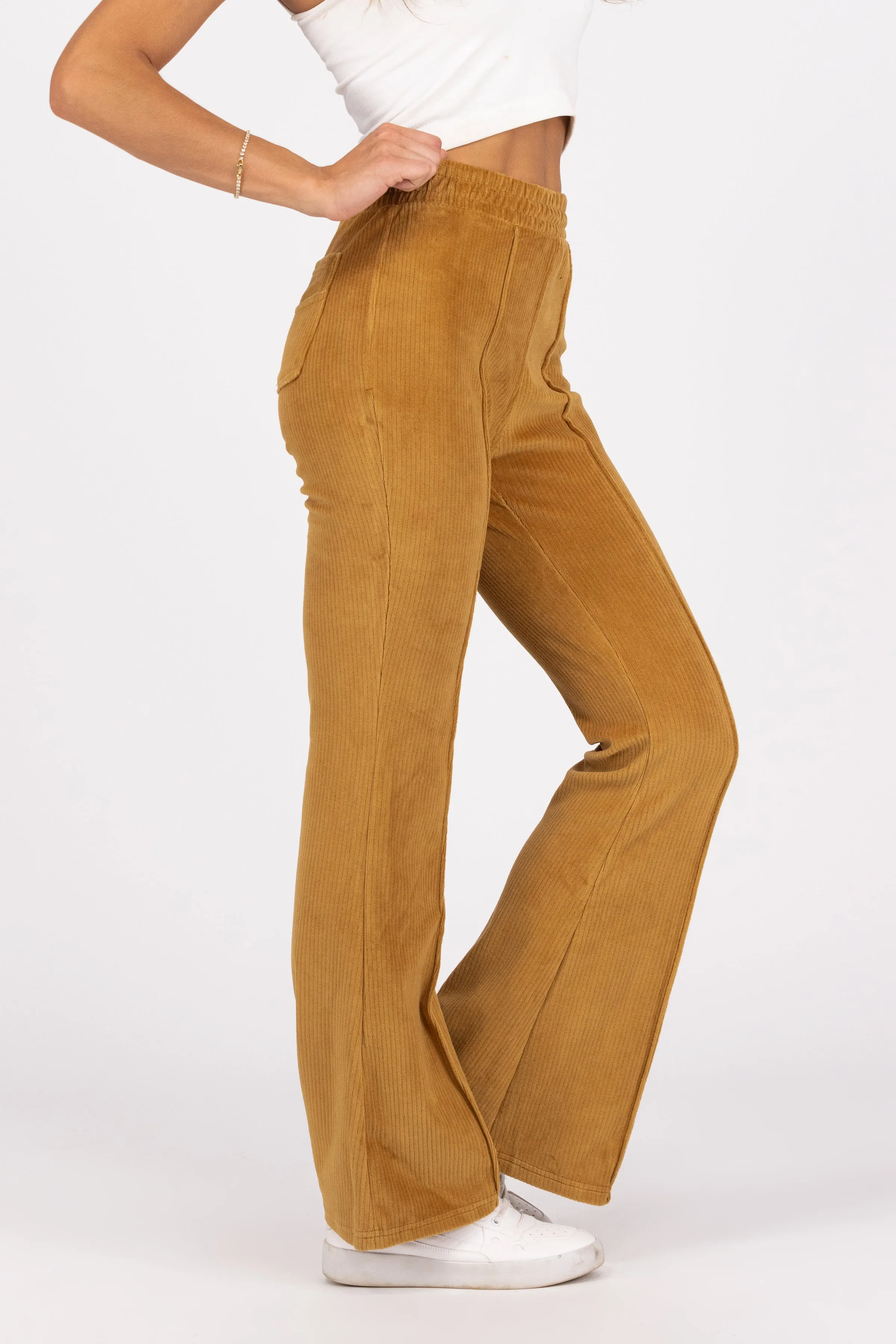 Doin It Right Women's Corduroy Flared Pants