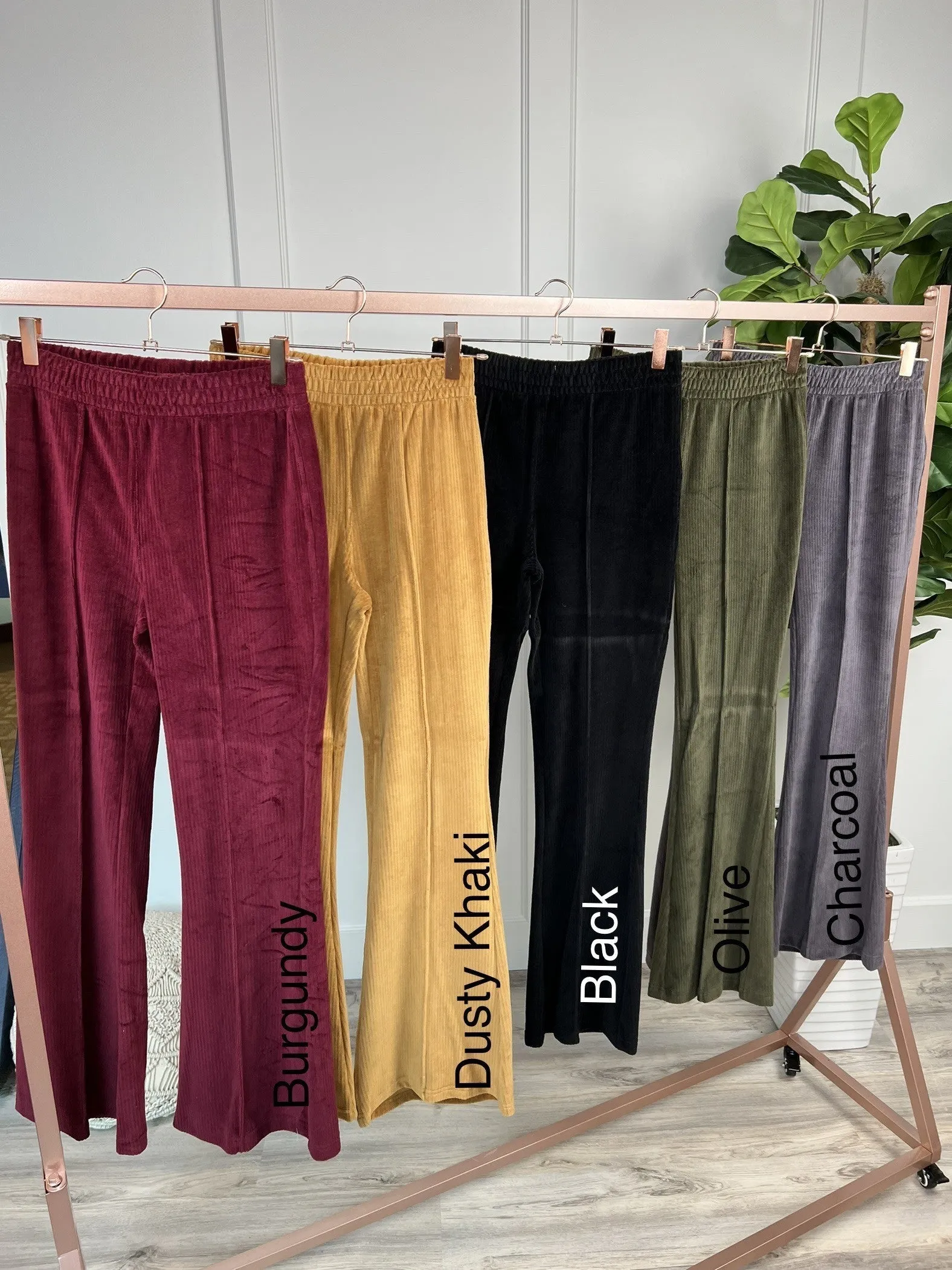 Doin It Right Women's Corduroy Flared Pants