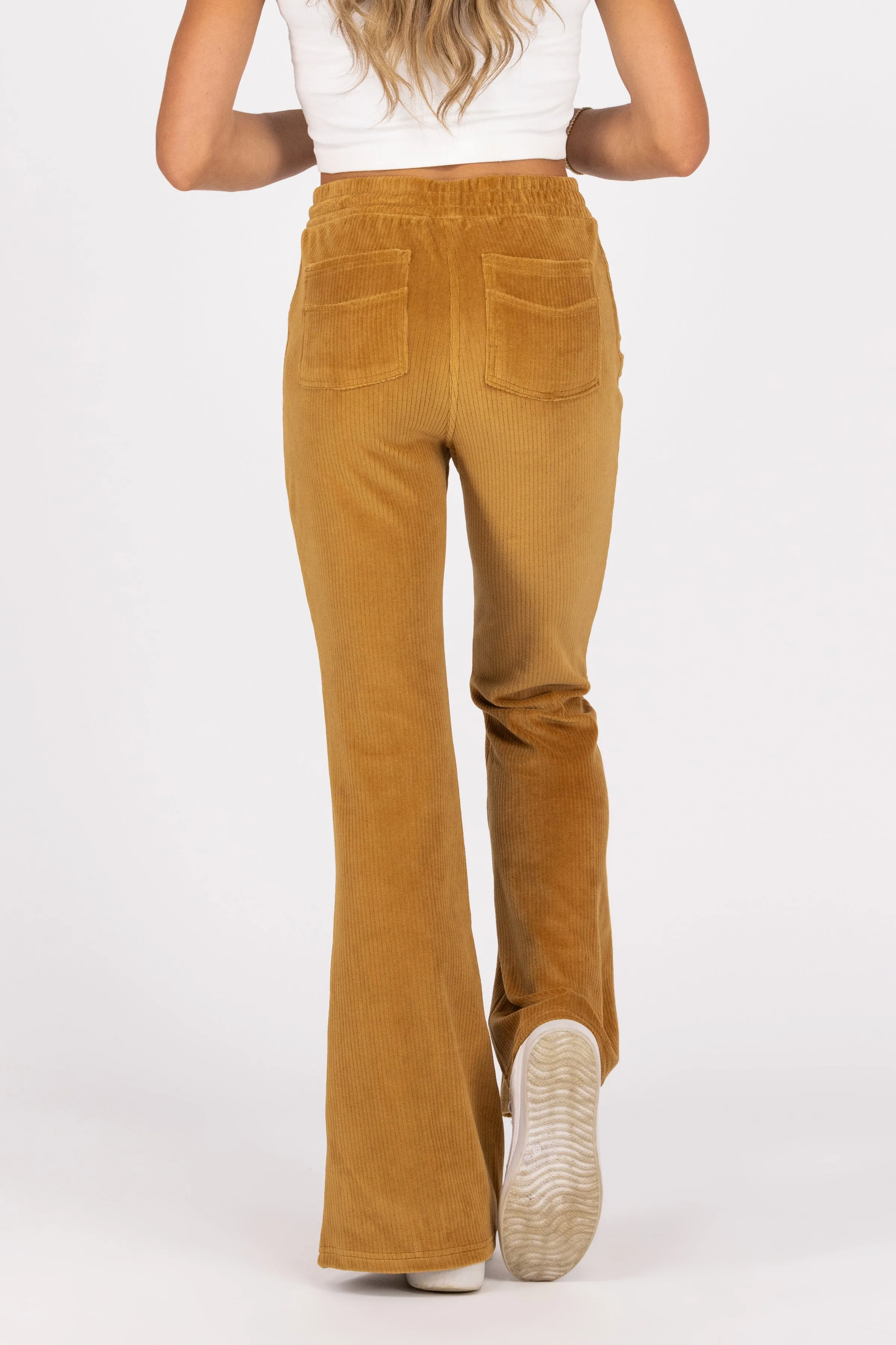 Doin It Right Women's Corduroy Flared Pants