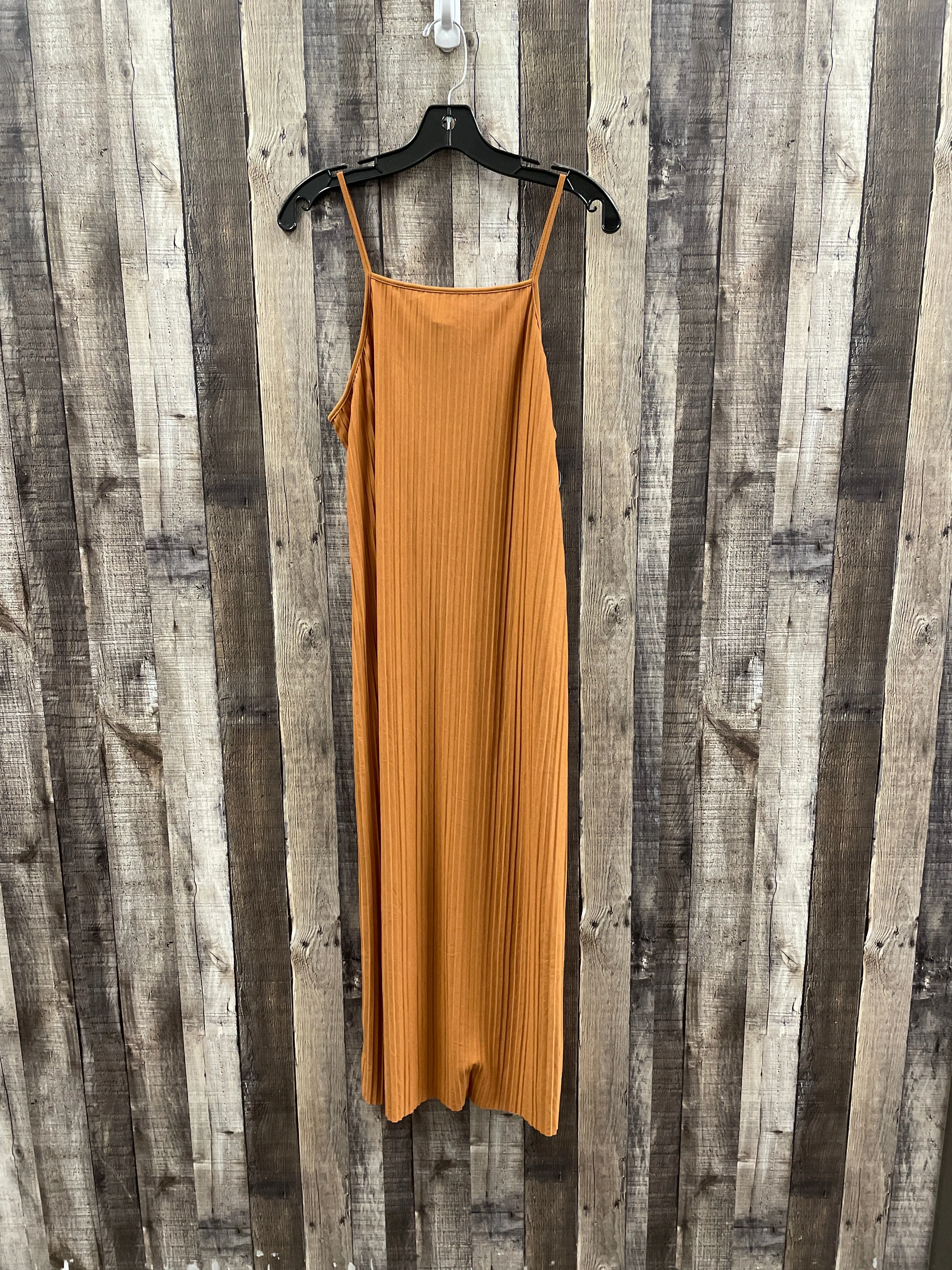 Dress Casual Maxi By A New Day In Bronze, Size: L