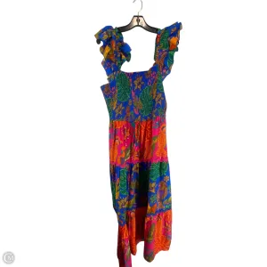 Dress Casual Maxi By Clothes Mentor In Tropical Print, Size: L