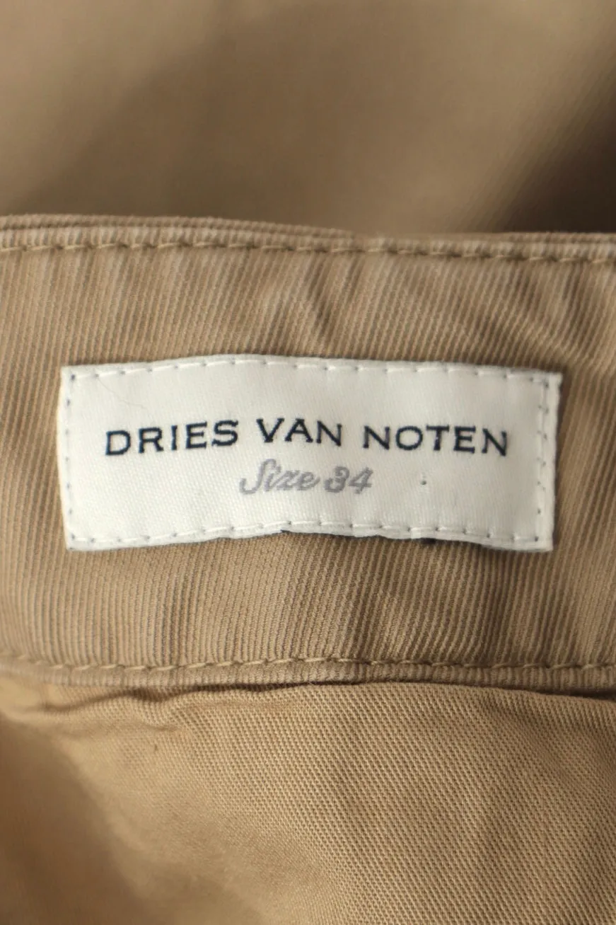 Dries Van Noten Pulian Belted Trousers