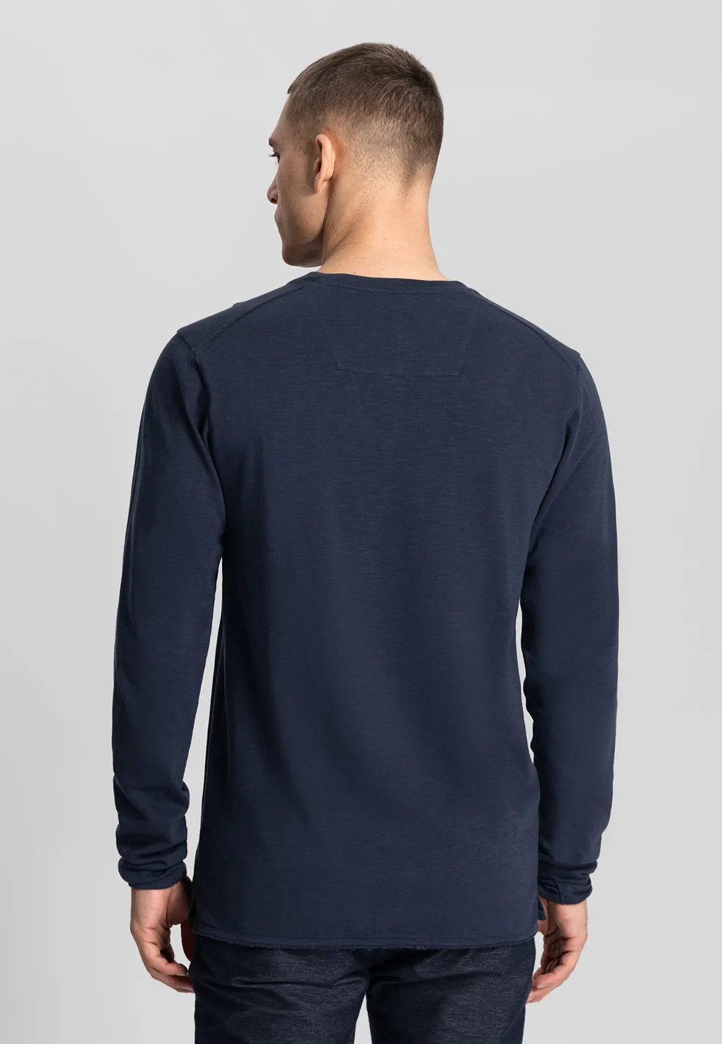 DSTREZZED NEWMAN L/S HENLEY 220034