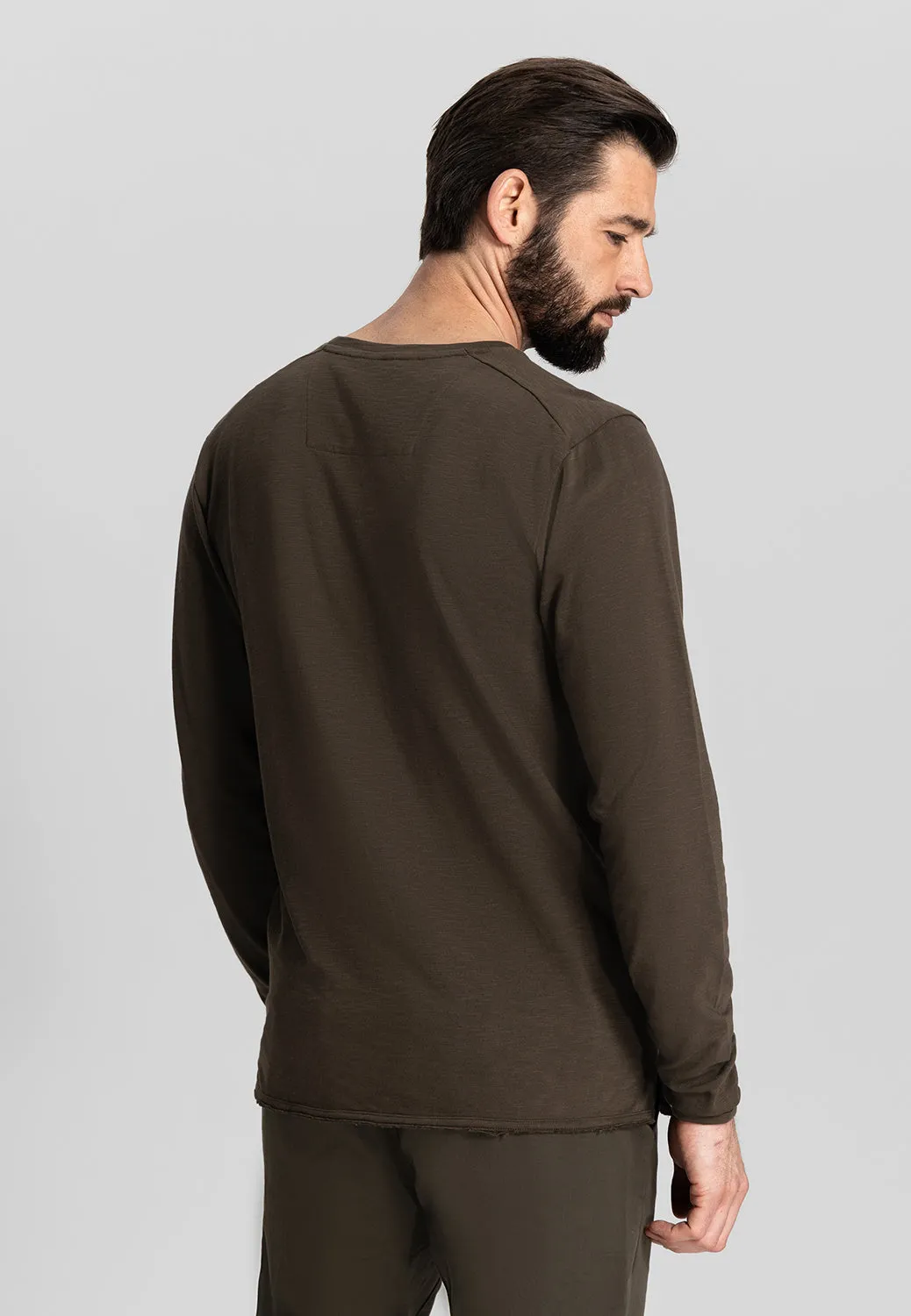 DSTREZZED NEWMAN L/S HENLEY 220034