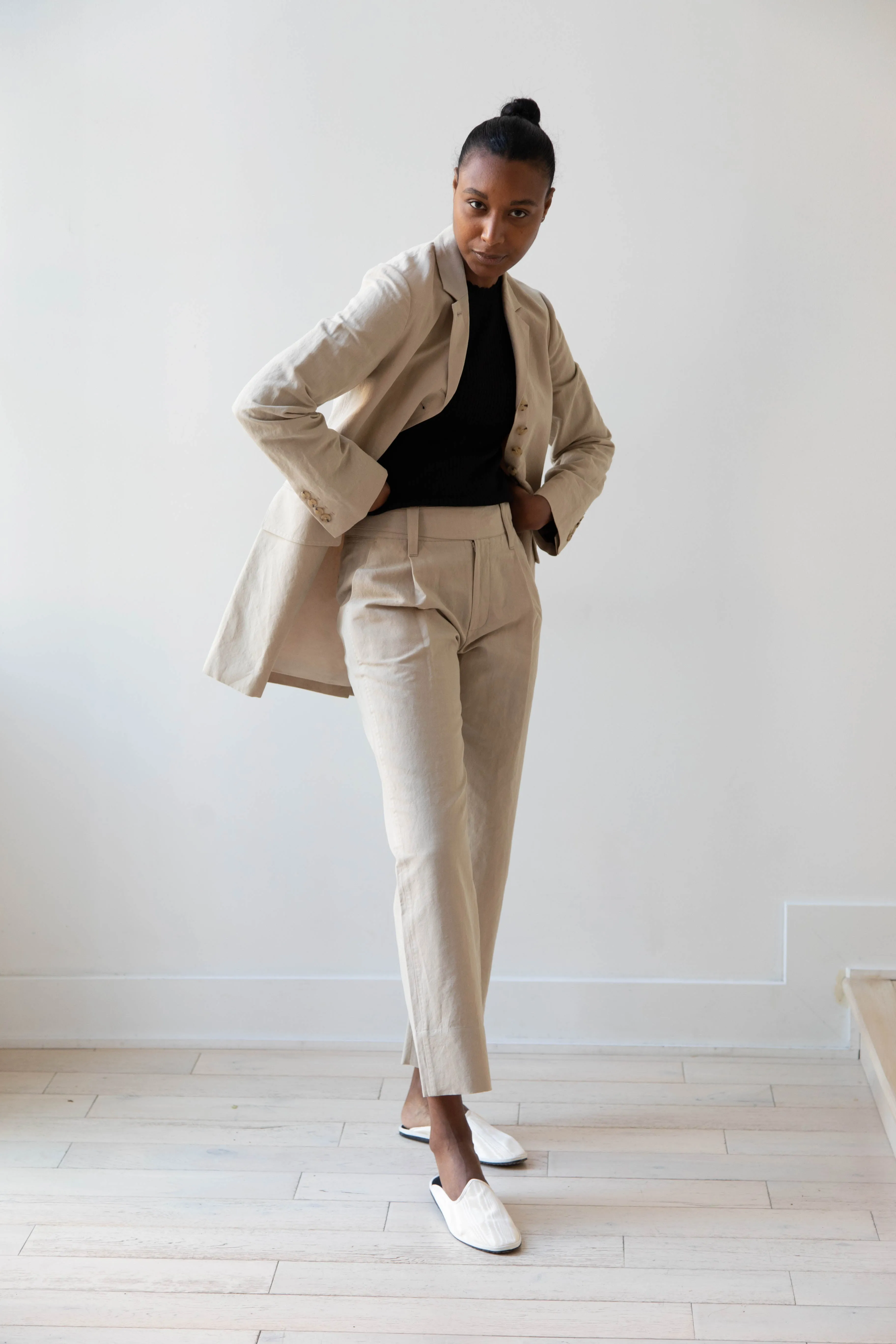 EASTBYEASTWEST | Cotswold Trouser in Matchstick