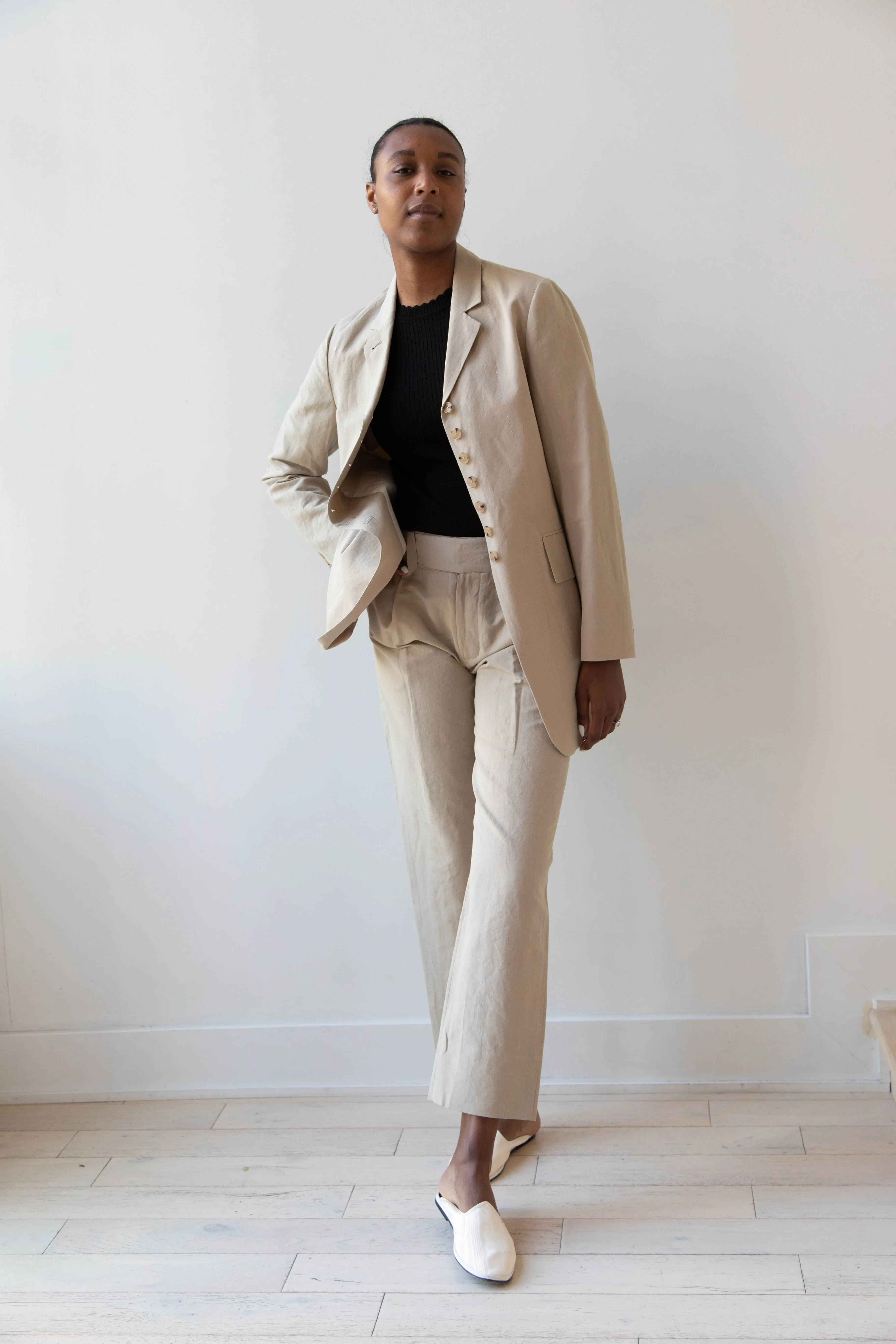 EASTBYEASTWEST | Cotswold Trouser in Matchstick