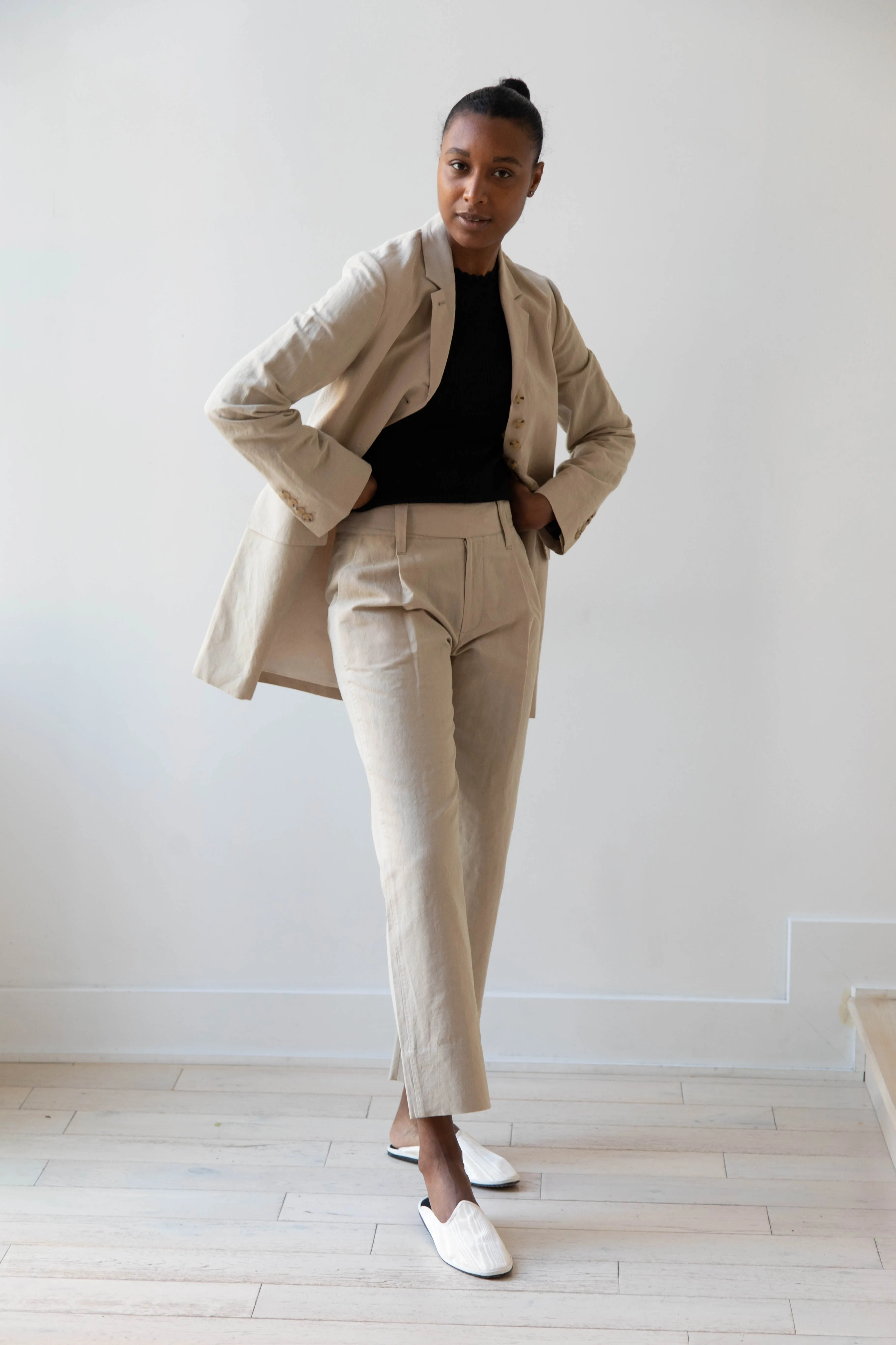 EASTBYEASTWEST | Cotswold Trouser in Matchstick