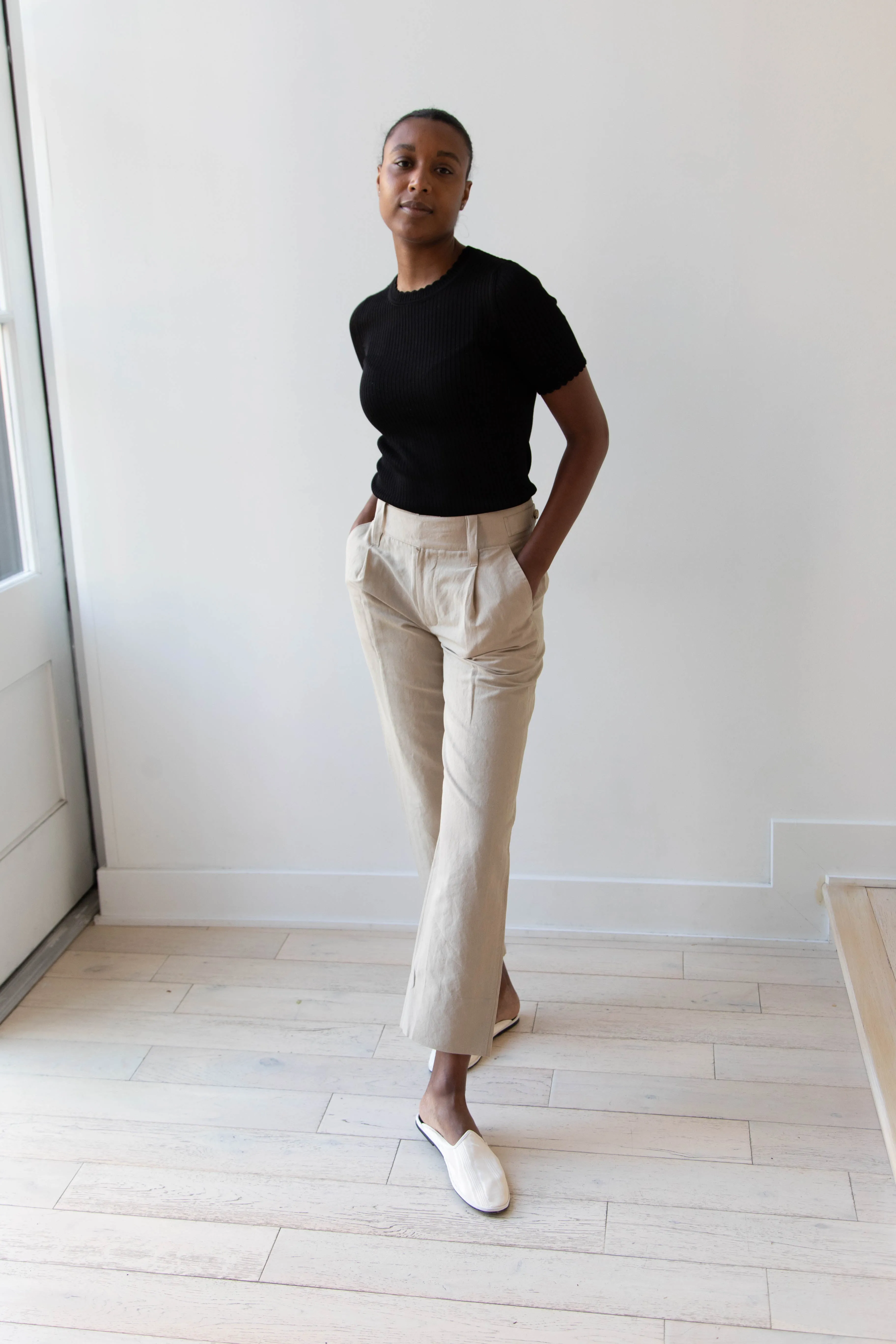 EASTBYEASTWEST | Cotswold Trouser in Matchstick