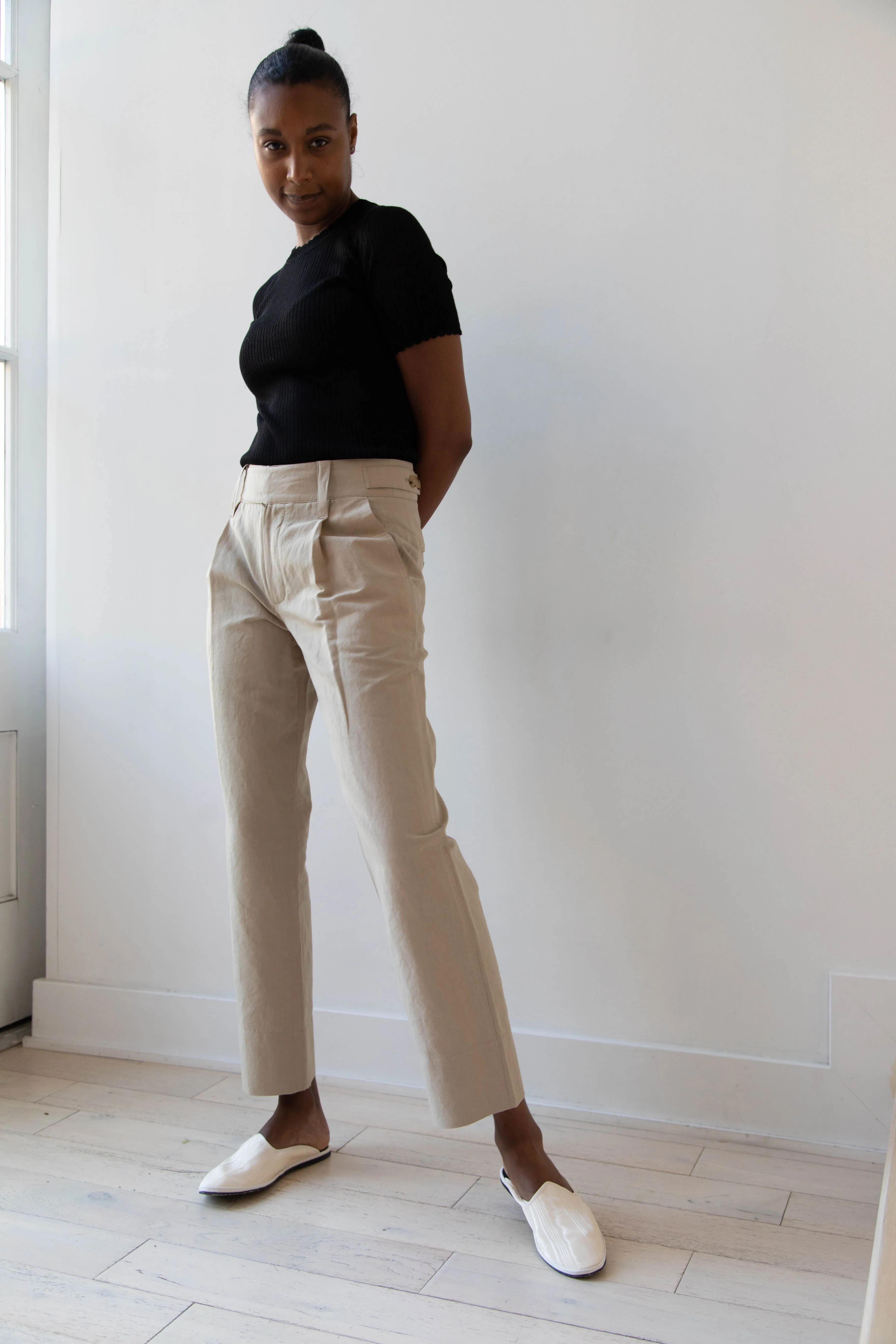 EASTBYEASTWEST | Cotswold Trouser in Matchstick