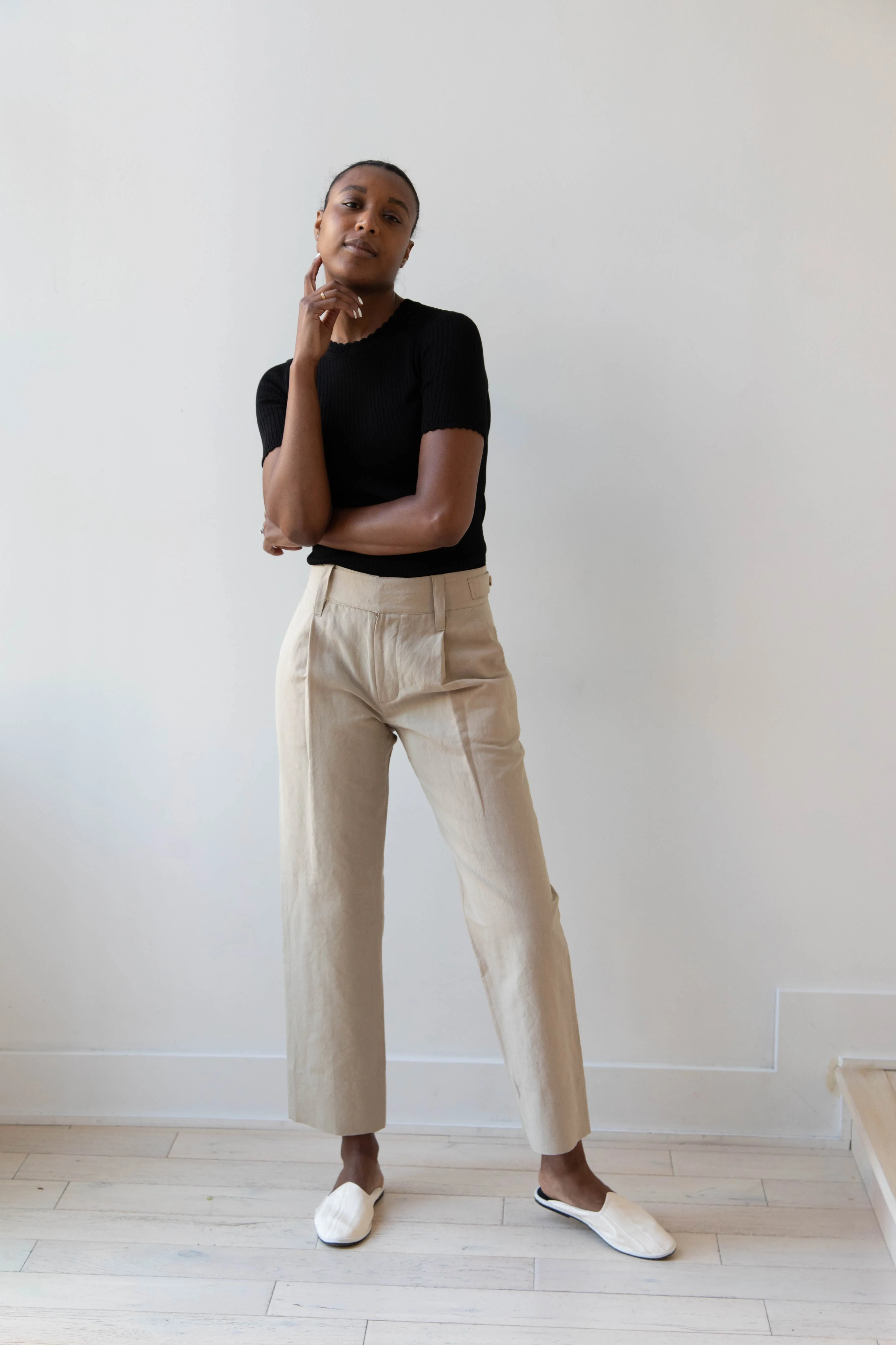 EASTBYEASTWEST | Cotswold Trouser in Matchstick
