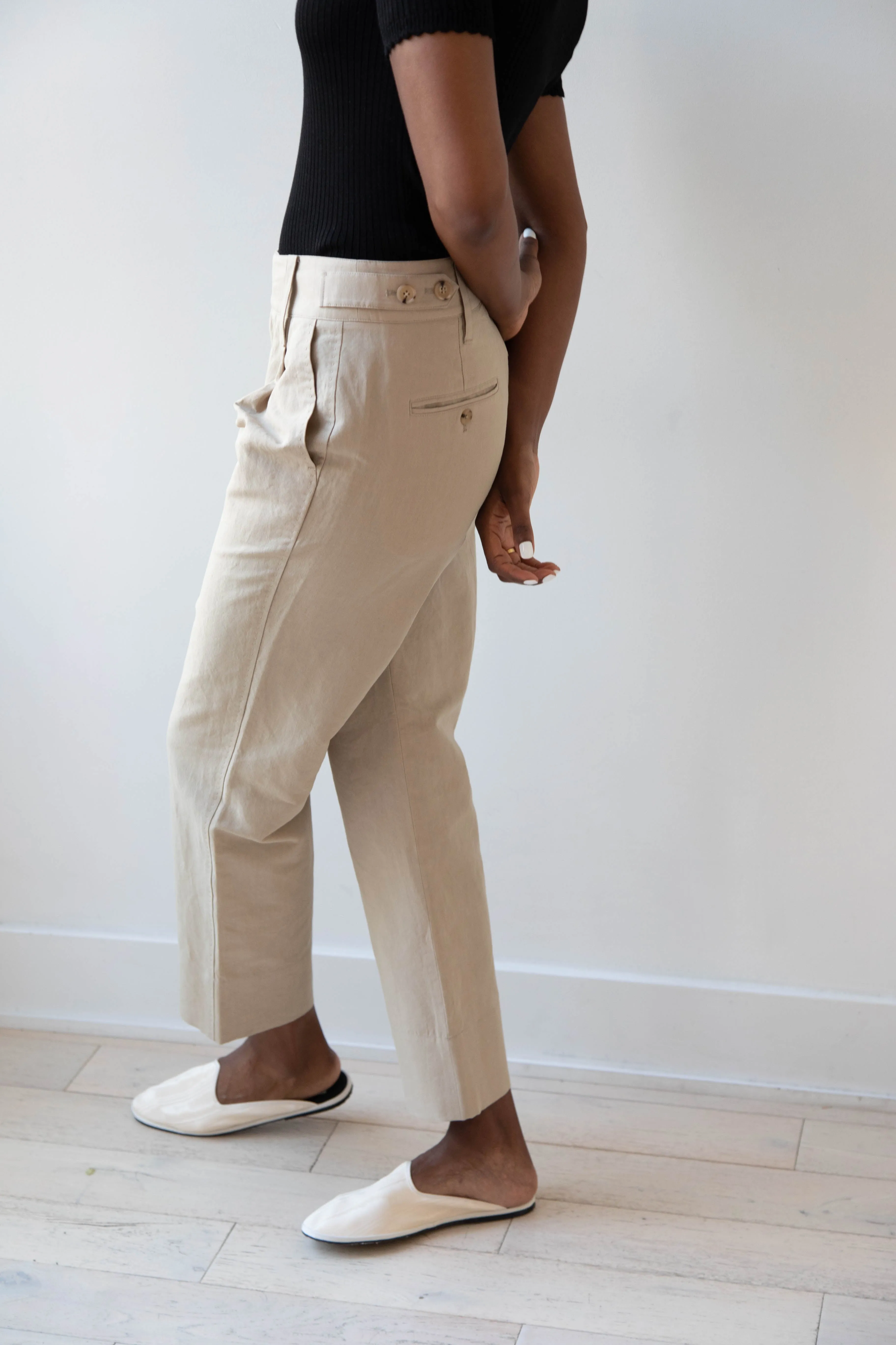 EASTBYEASTWEST | Cotswold Trouser in Matchstick