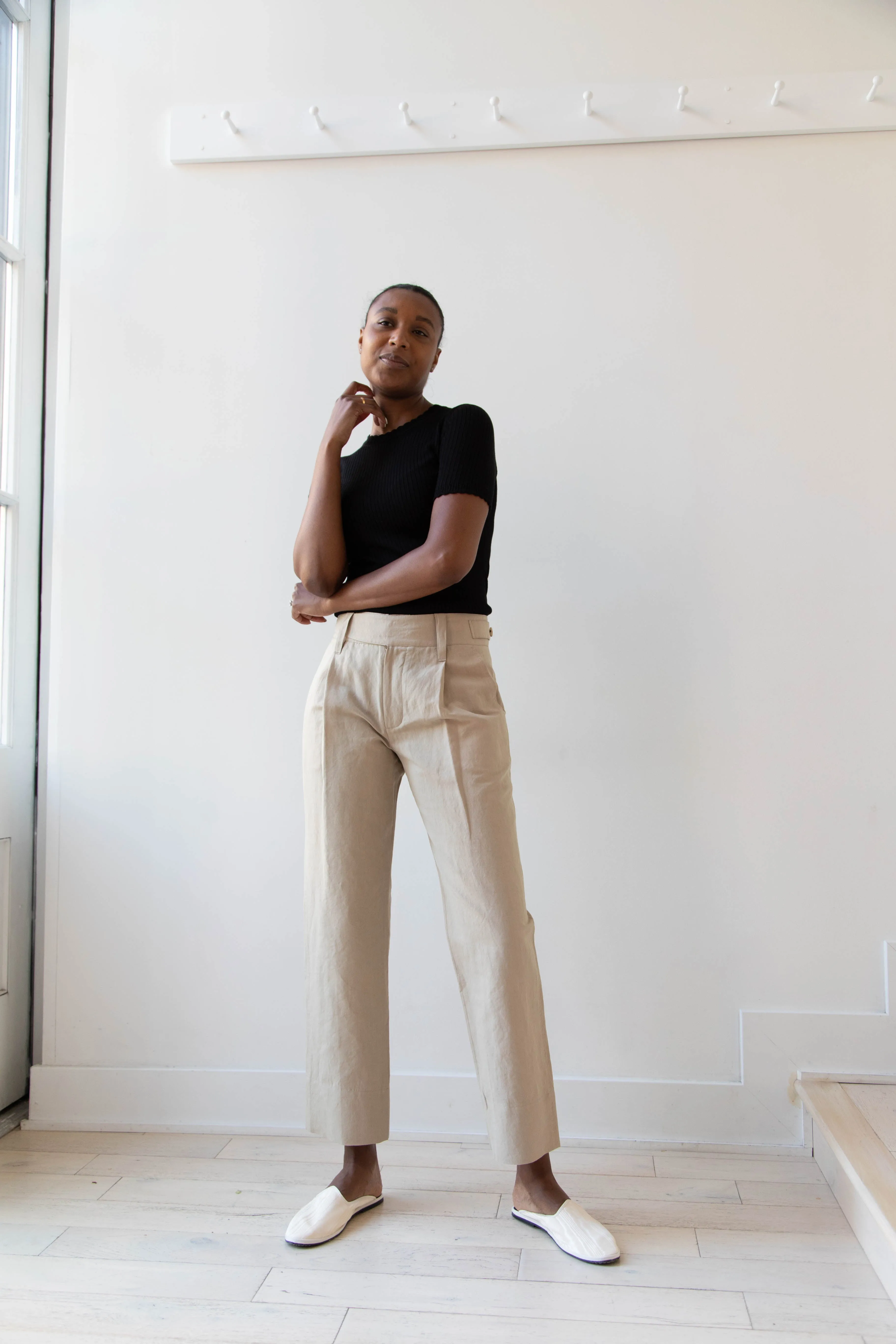 EASTBYEASTWEST | Cotswold Trouser in Matchstick