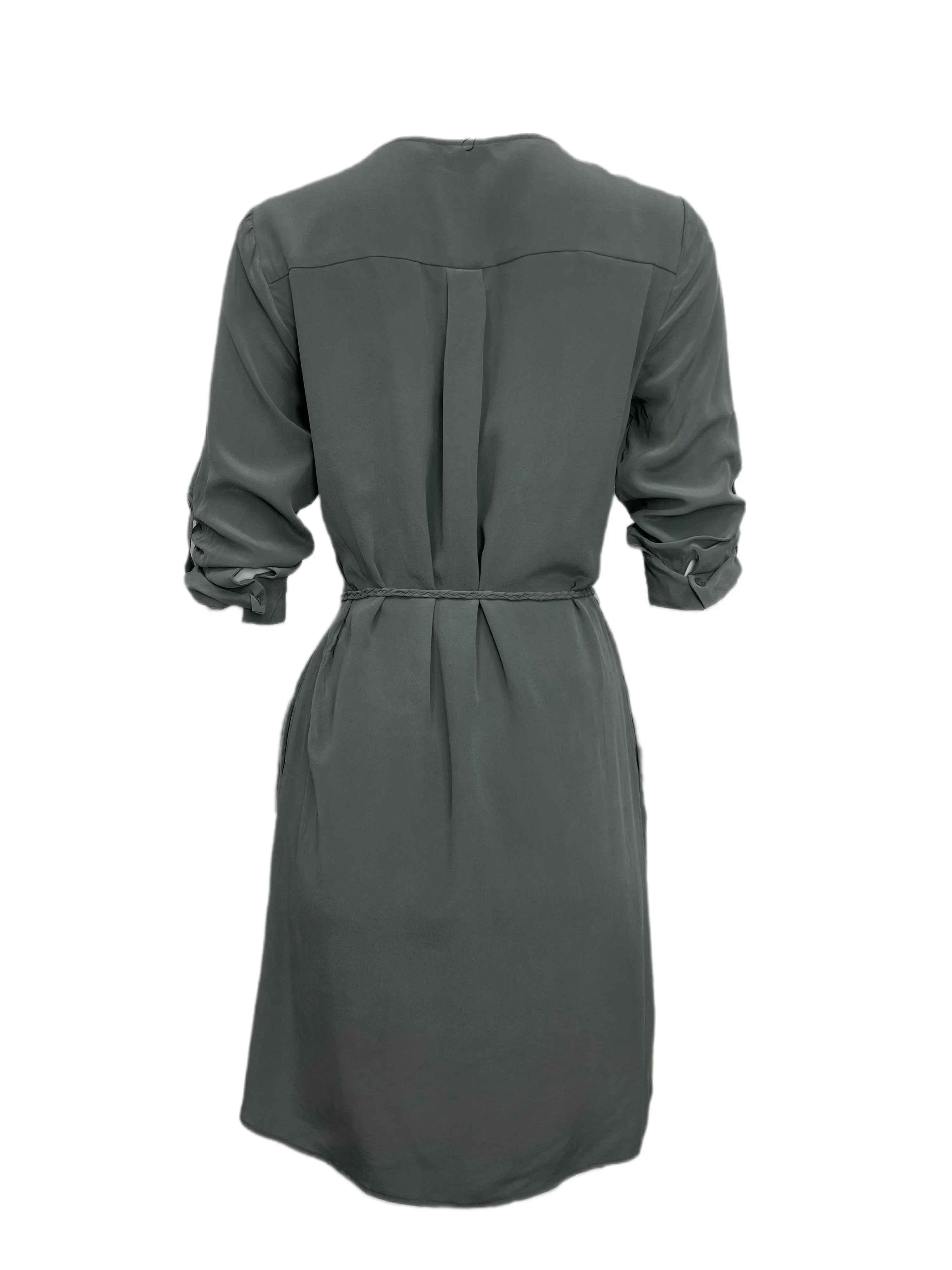 ECRU Women's Fennel Cuffed Sleeves Casual Dress #6037 S NWT