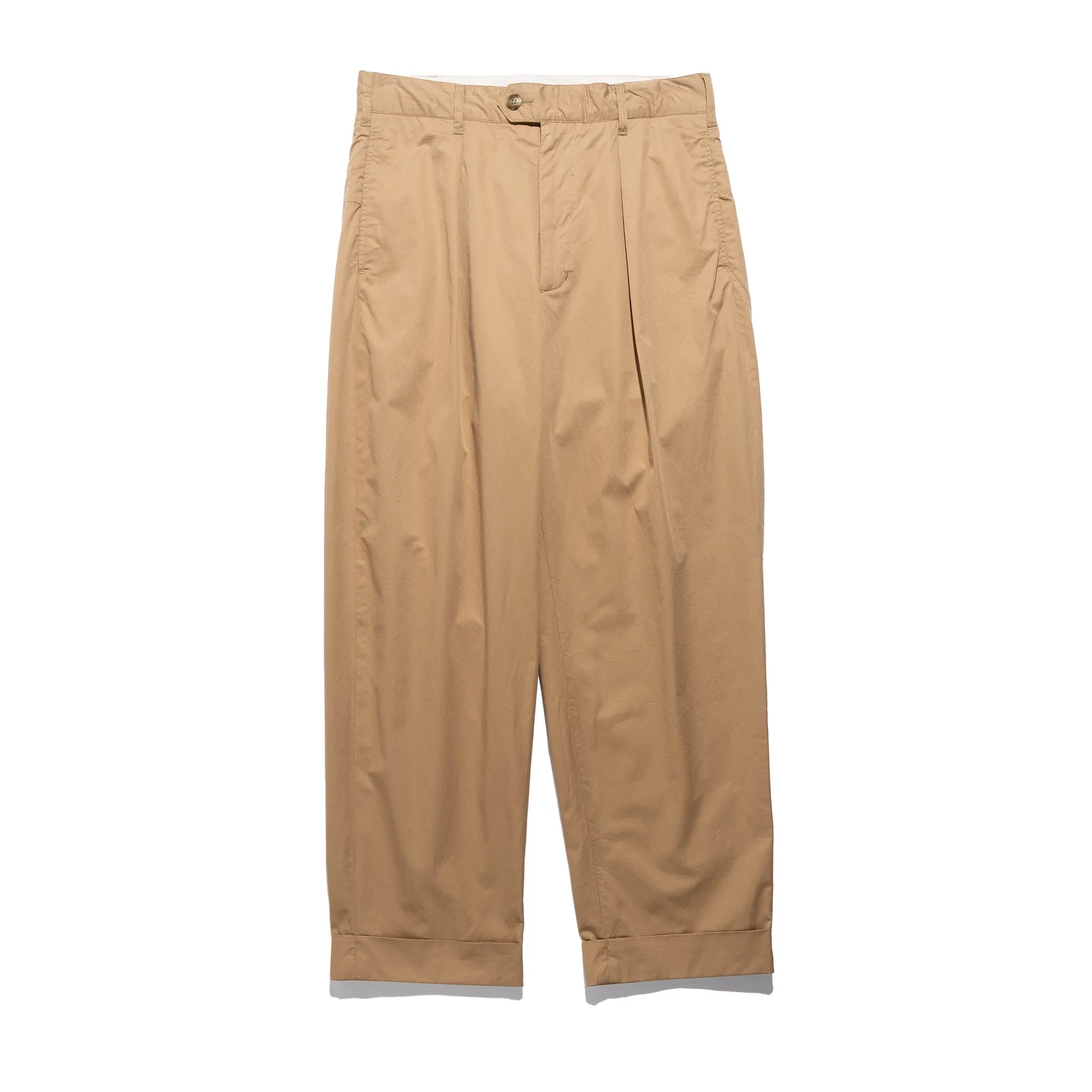EG Cotton Superfine Twill Carlyle Pant Khaki 25S1F012