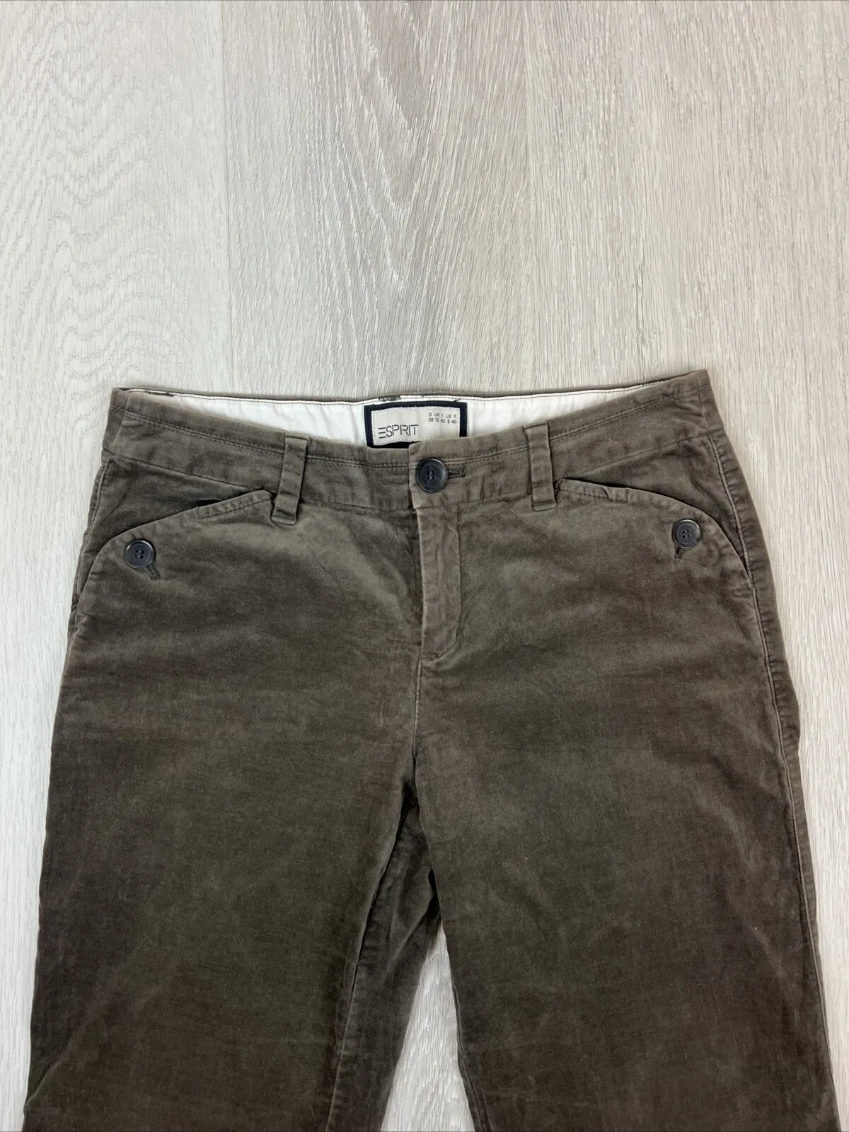 Esprit Womens Vintage Low Rise Boot Cut Slightly Flared Jeans Size 12