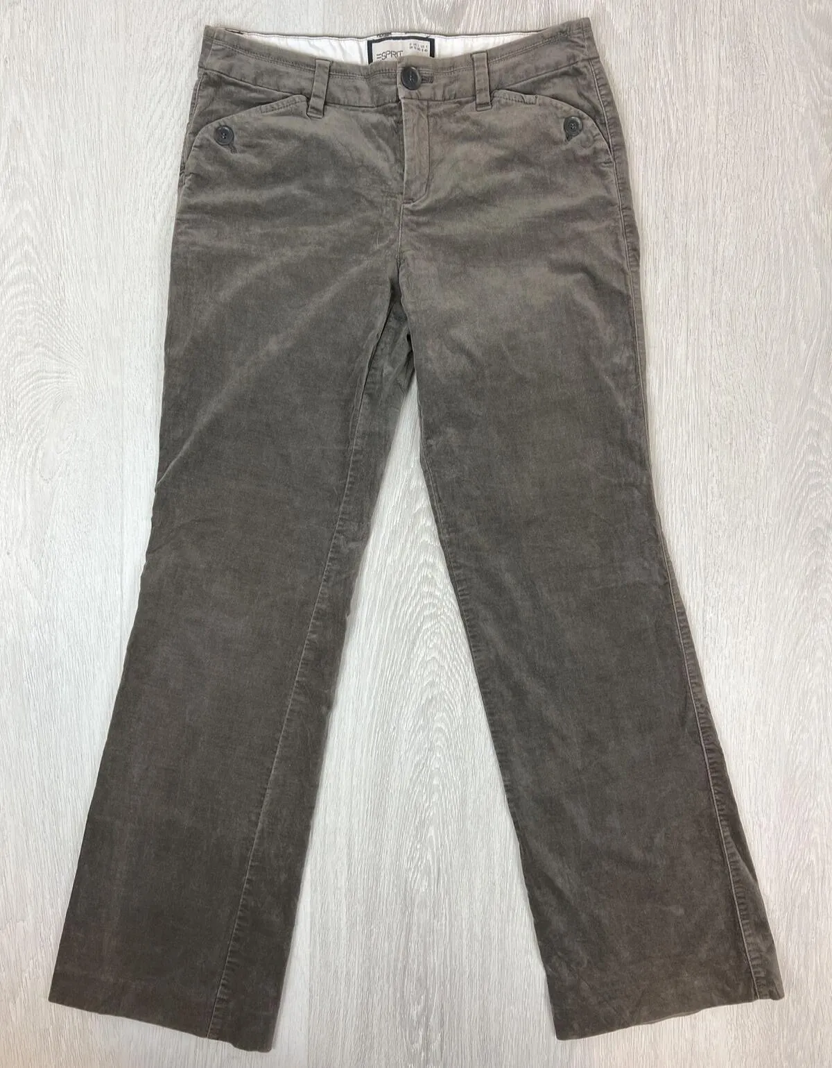 Esprit Womens Vintage Low Rise Boot Cut Slightly Flared Jeans Size 12