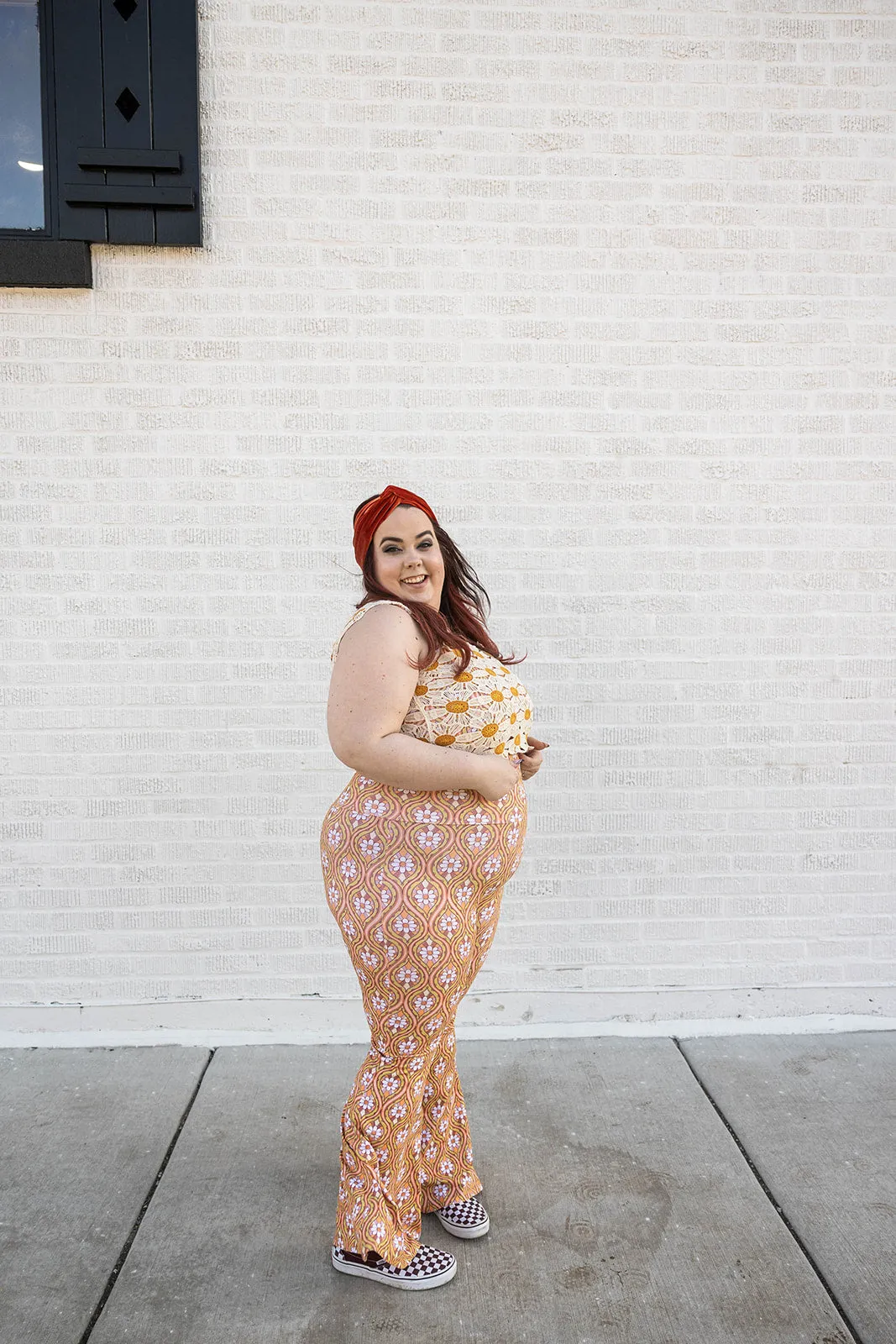 estelle pant in stay groovy daisy